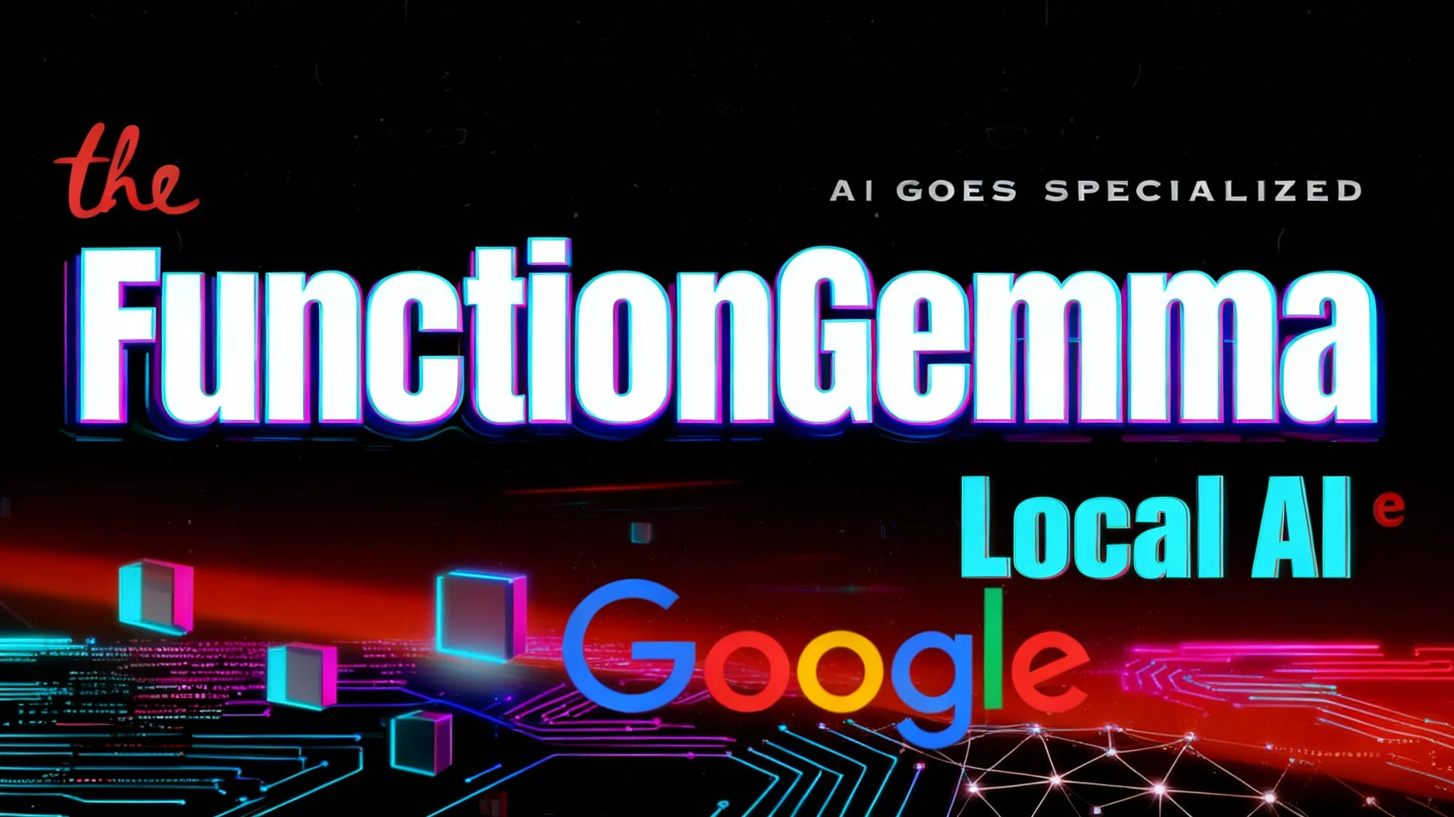 How to Run Google FunctionGemma locally?