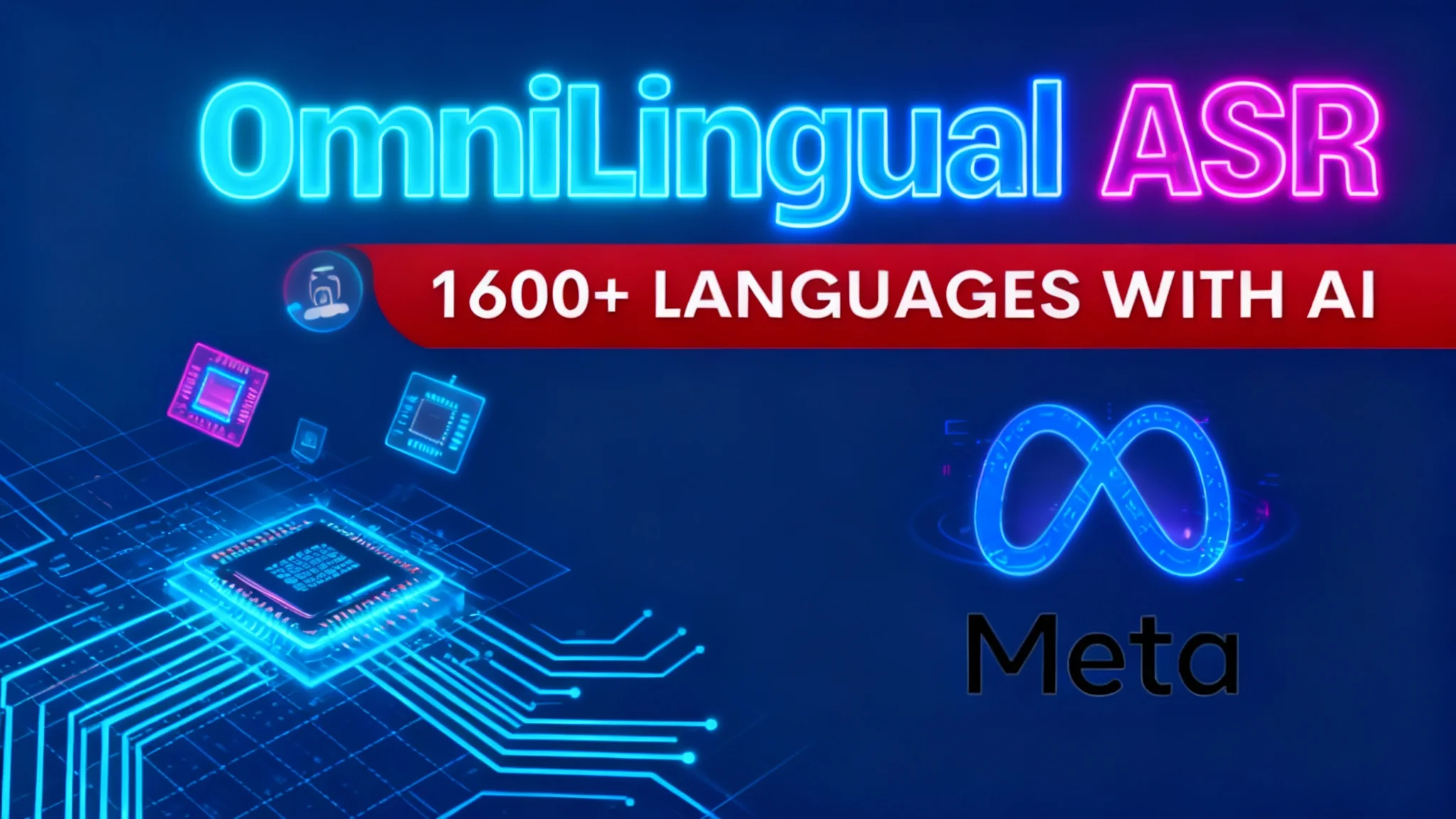 Meta Omnilingual ASR: Run 1,600+ Languages Locally