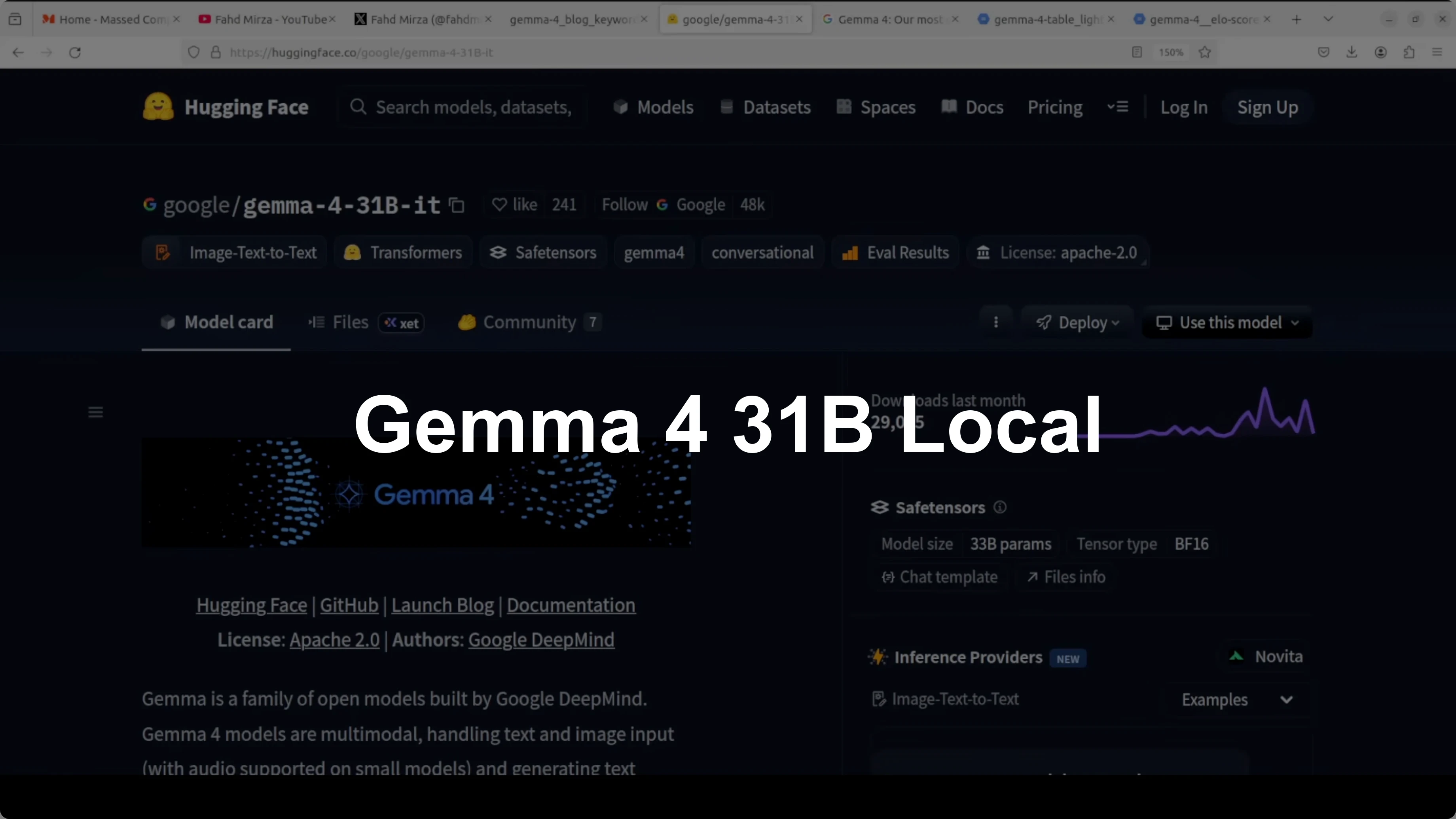 Gemma 4: Google's Powerful 31B Open Model Locally
