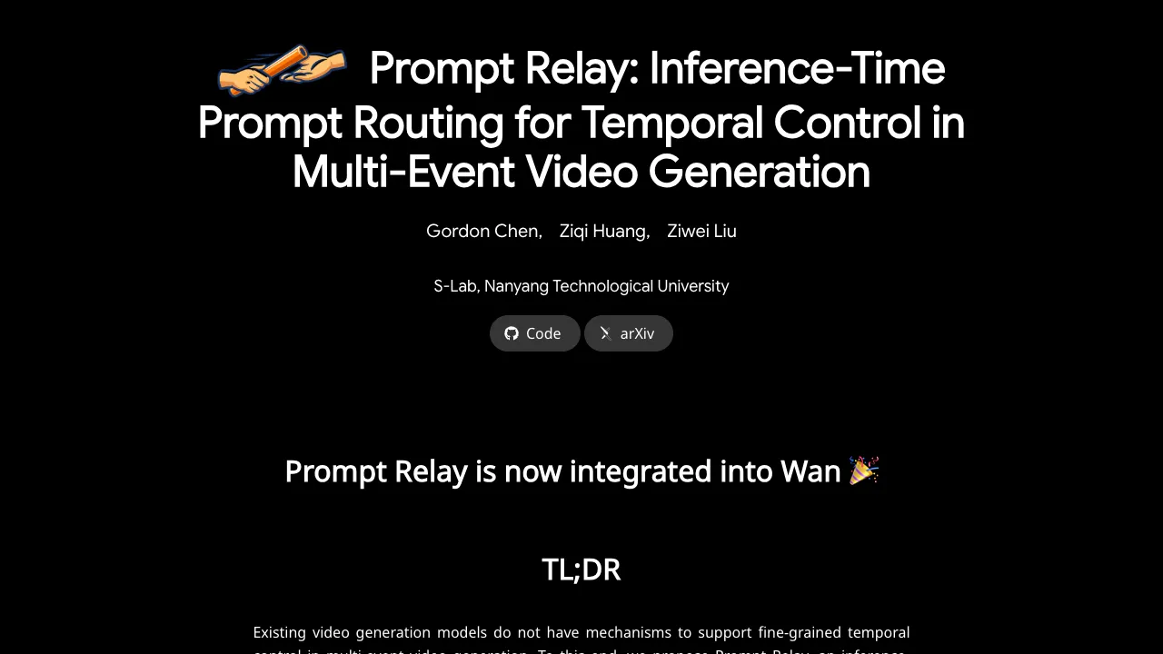 How Prompt Relay Enhances Temporal Control in Video Generation