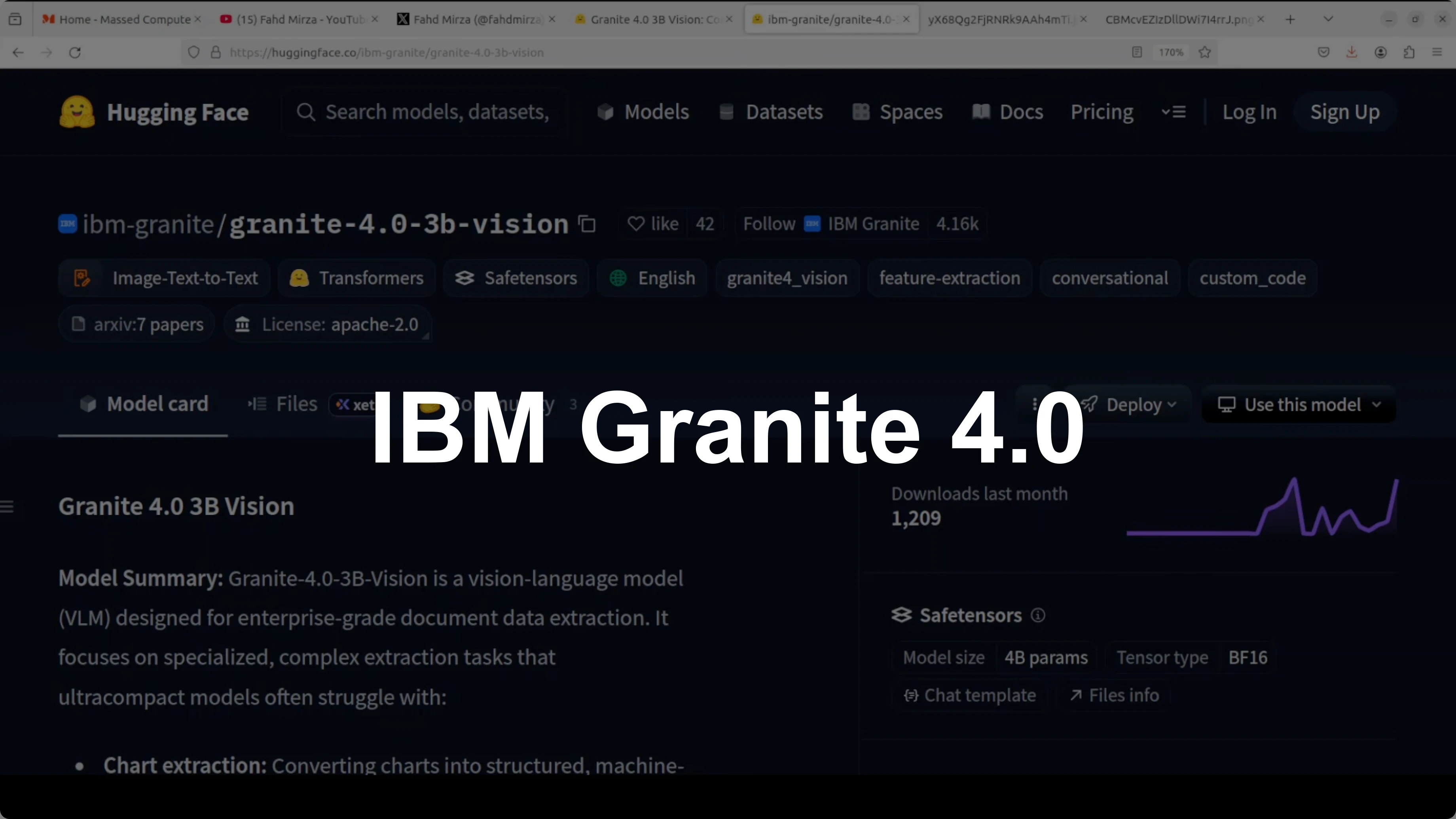 How IBM Granite 4.0 Enhances Local Chart and Document Extraction?