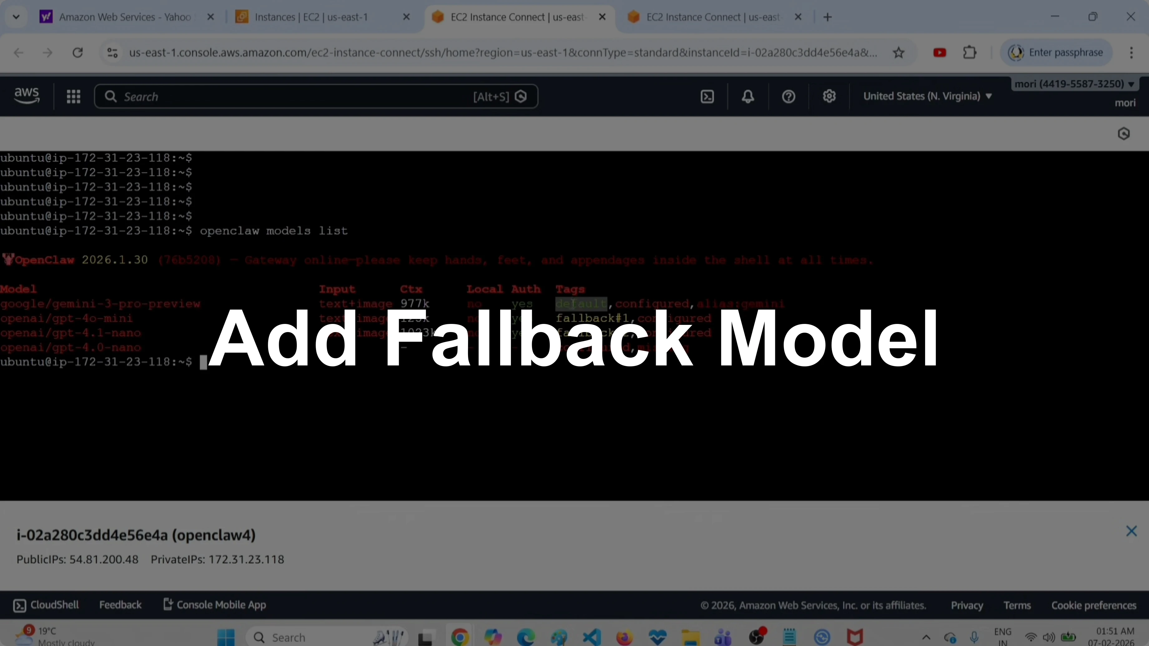 How to Add a Fallback Model in OpenClaw, ClawdBot, and MoltBot?