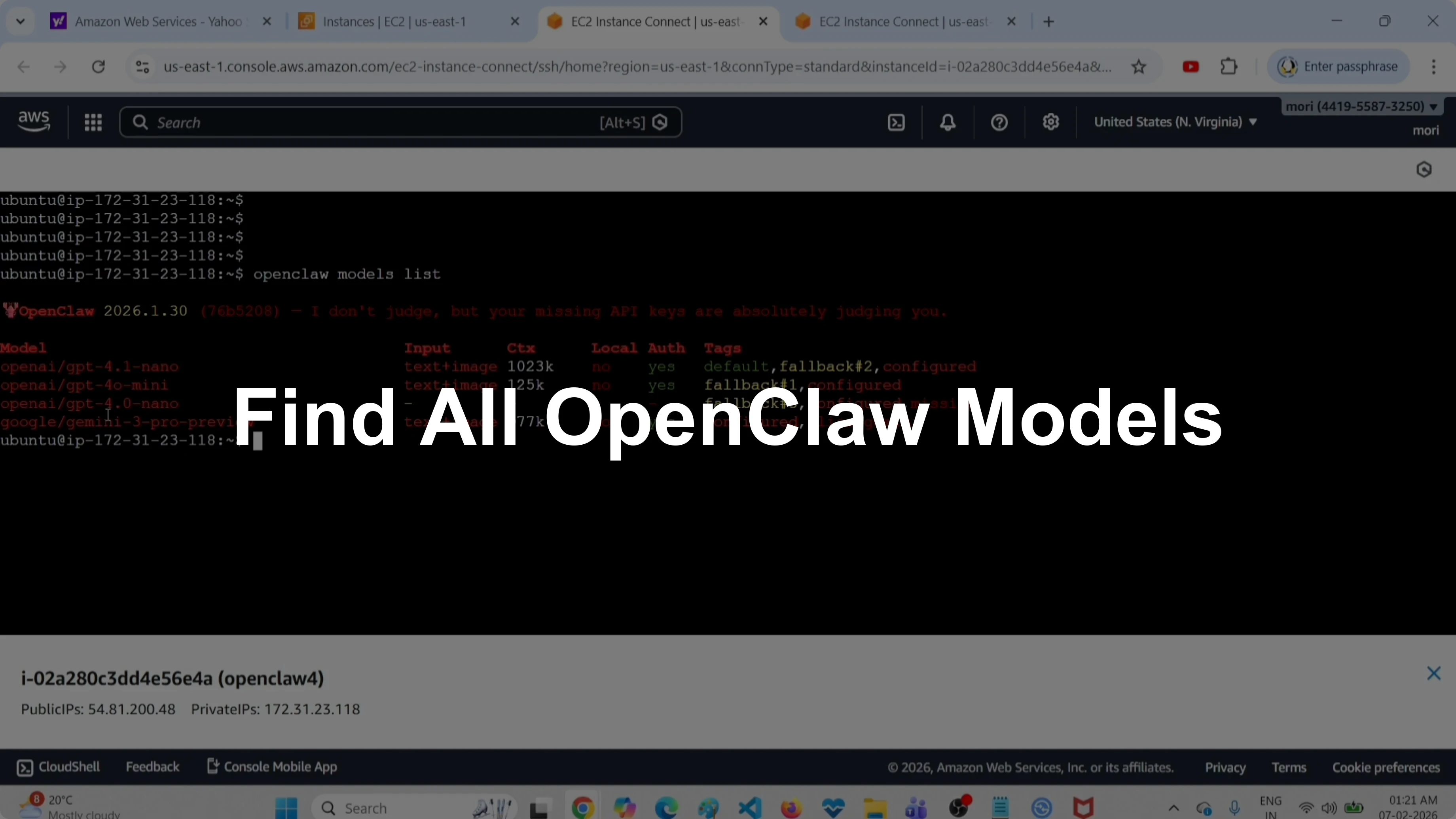 How to Find All Added Models in OpenClaw: Primary, Default & Fallback