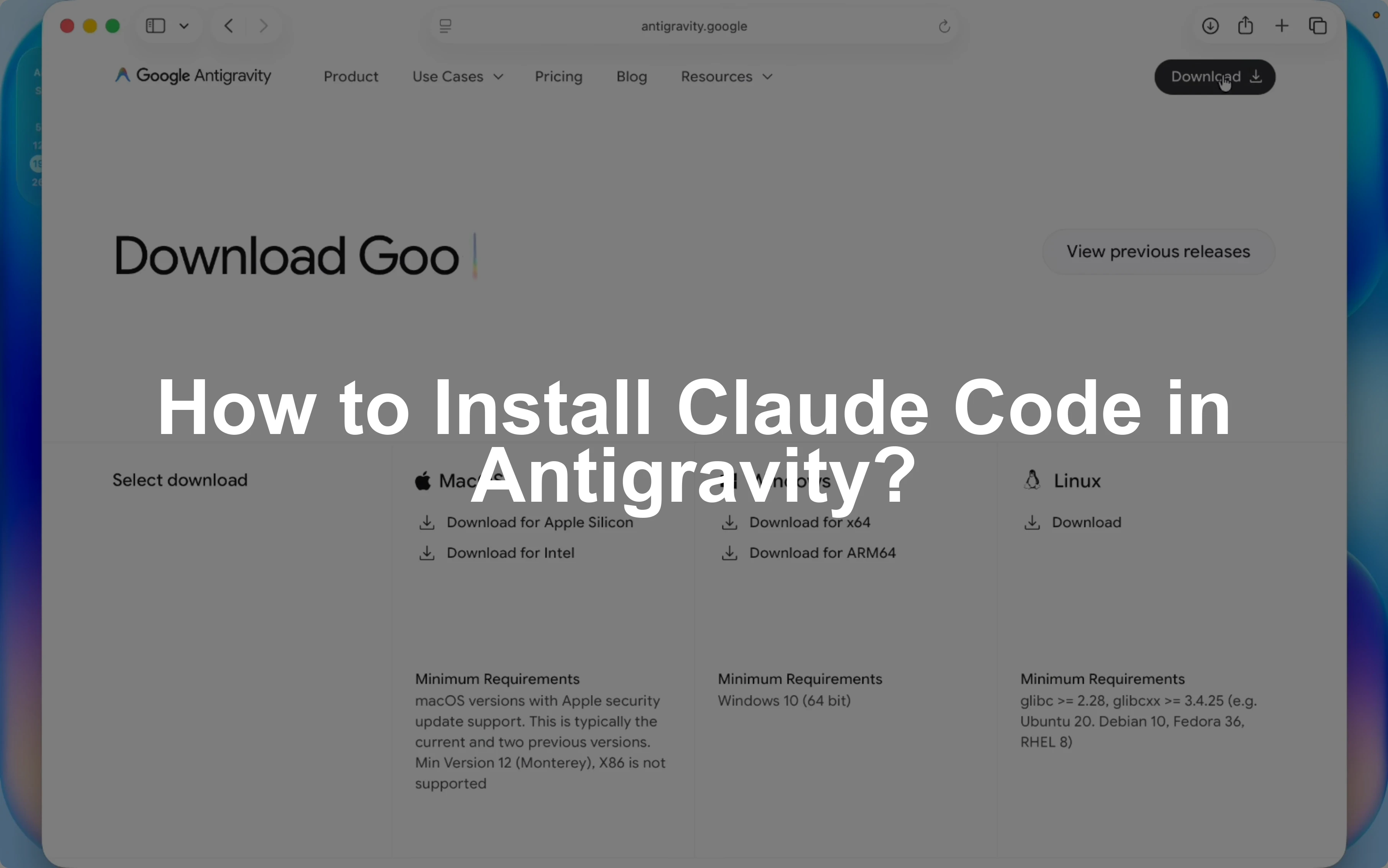 How to Install and Use Claude Code in Antigravity?