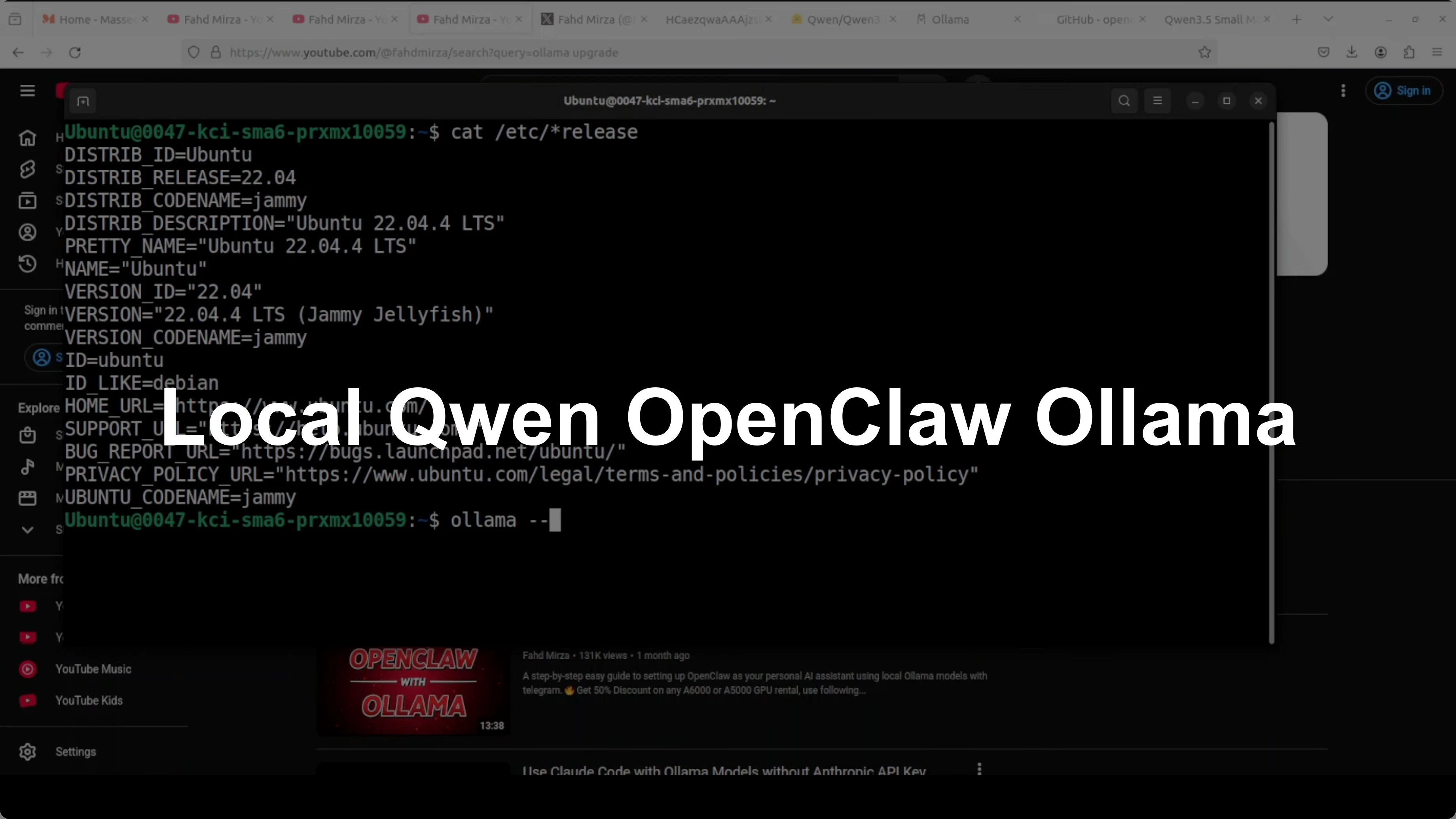 How to Run Qwen3.5 0.8B with OpenClaw and Ollama Locally?