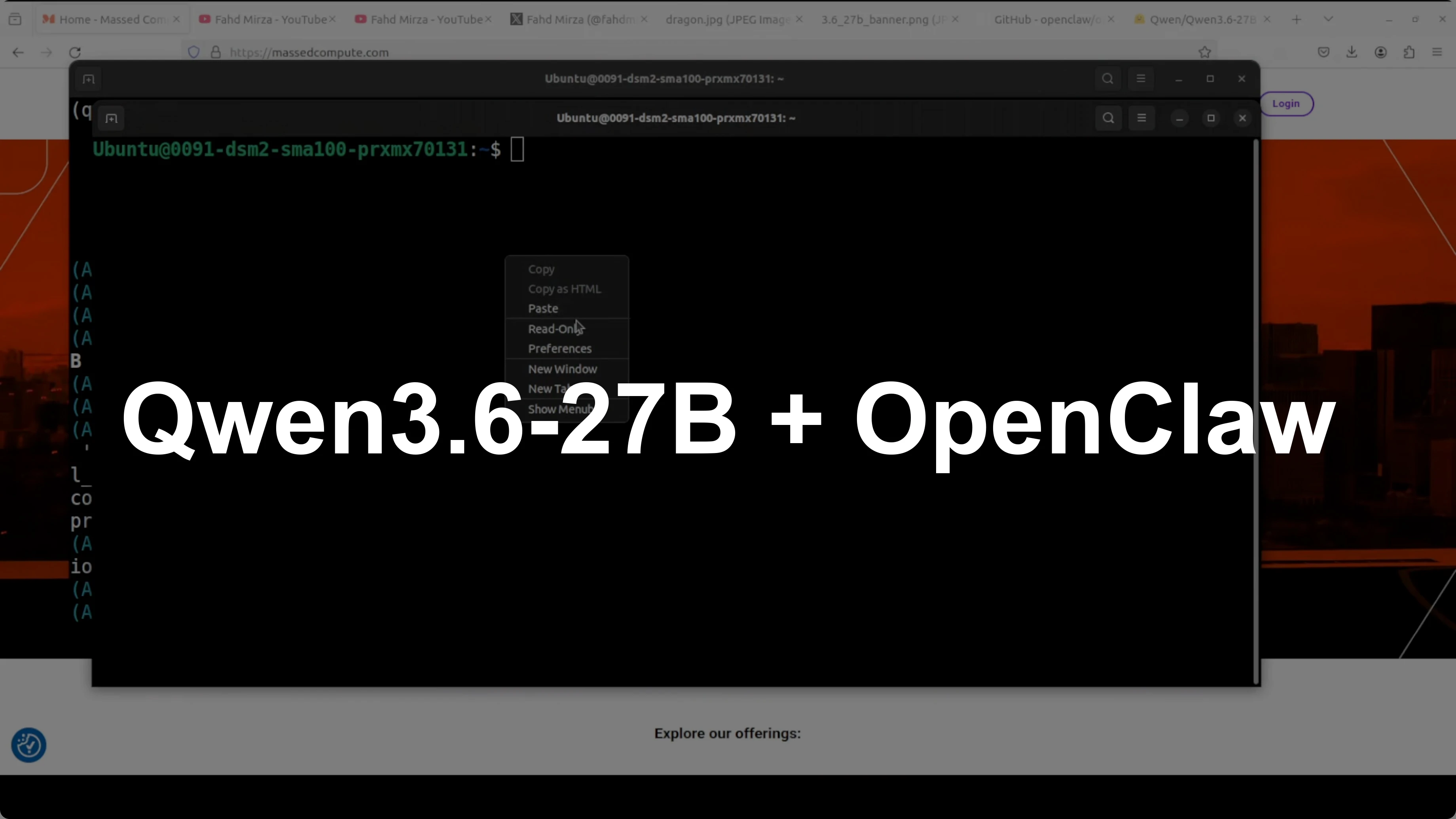 Qwen3.6-27B + OpenClaw: Scalable Local Multifile Coding