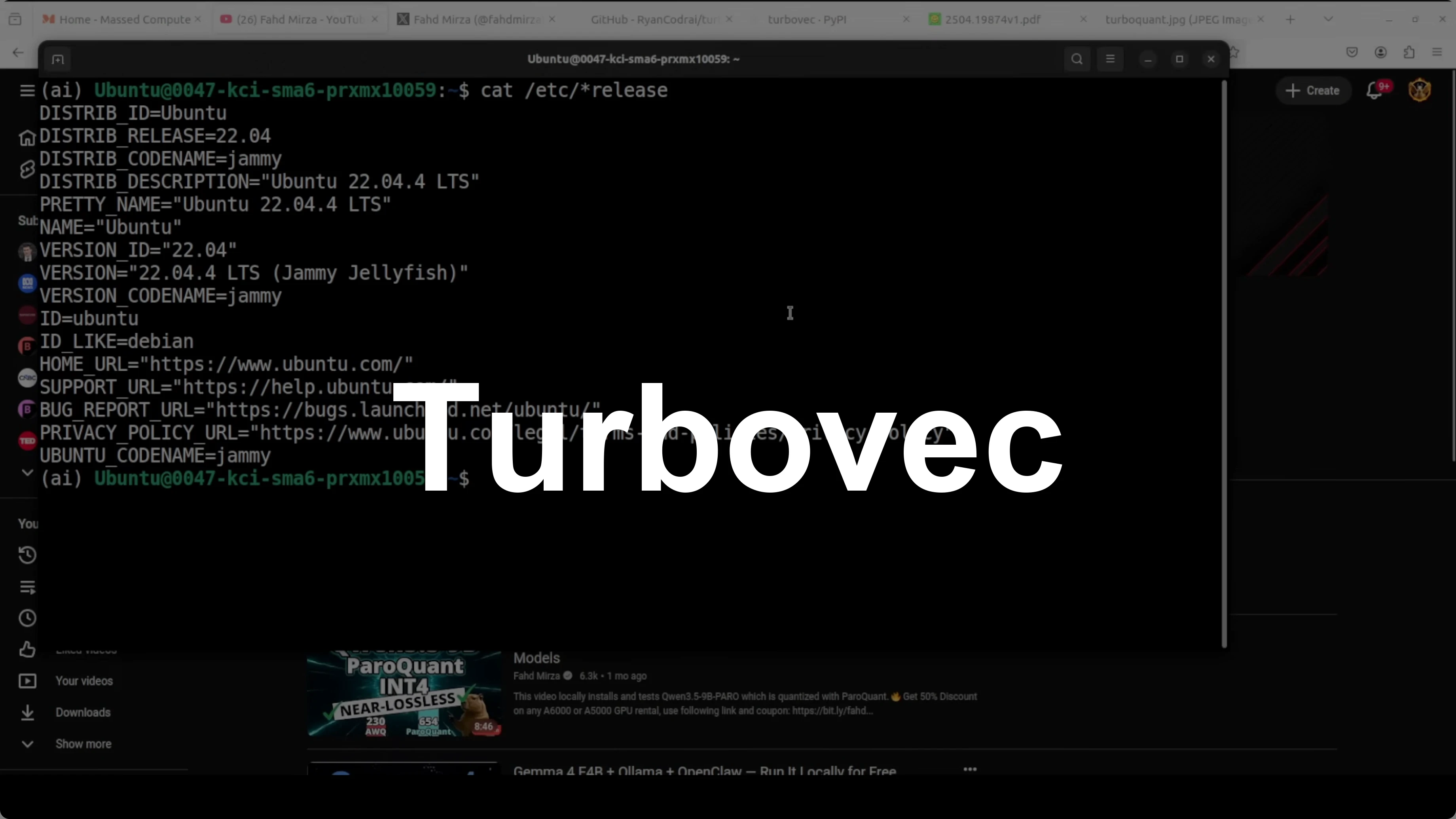 Turbovec: Exploring Google's TurboQuant with Ollama
