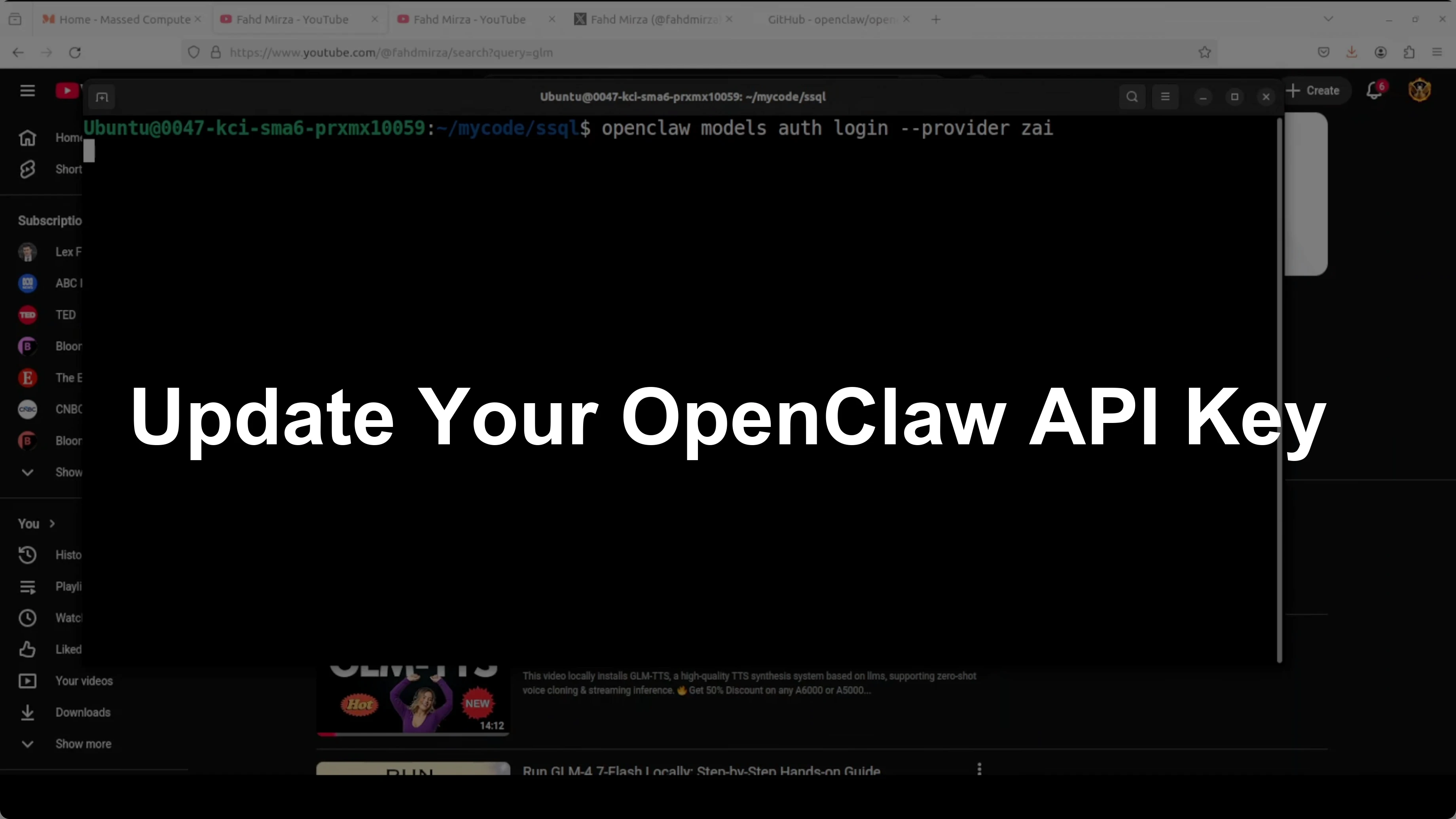 Update Your OpenClaw API Key for Any Provider