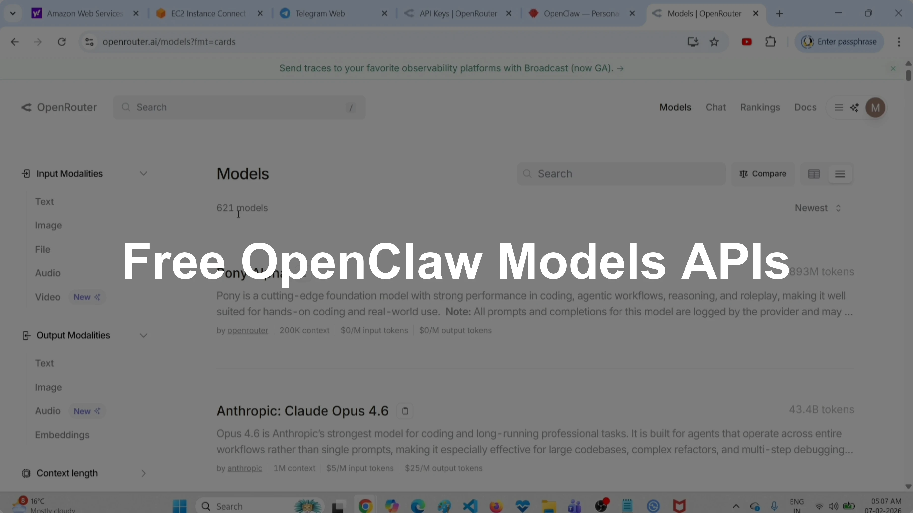 Where to Find Free Models and APIs for OpenClaw Setup?