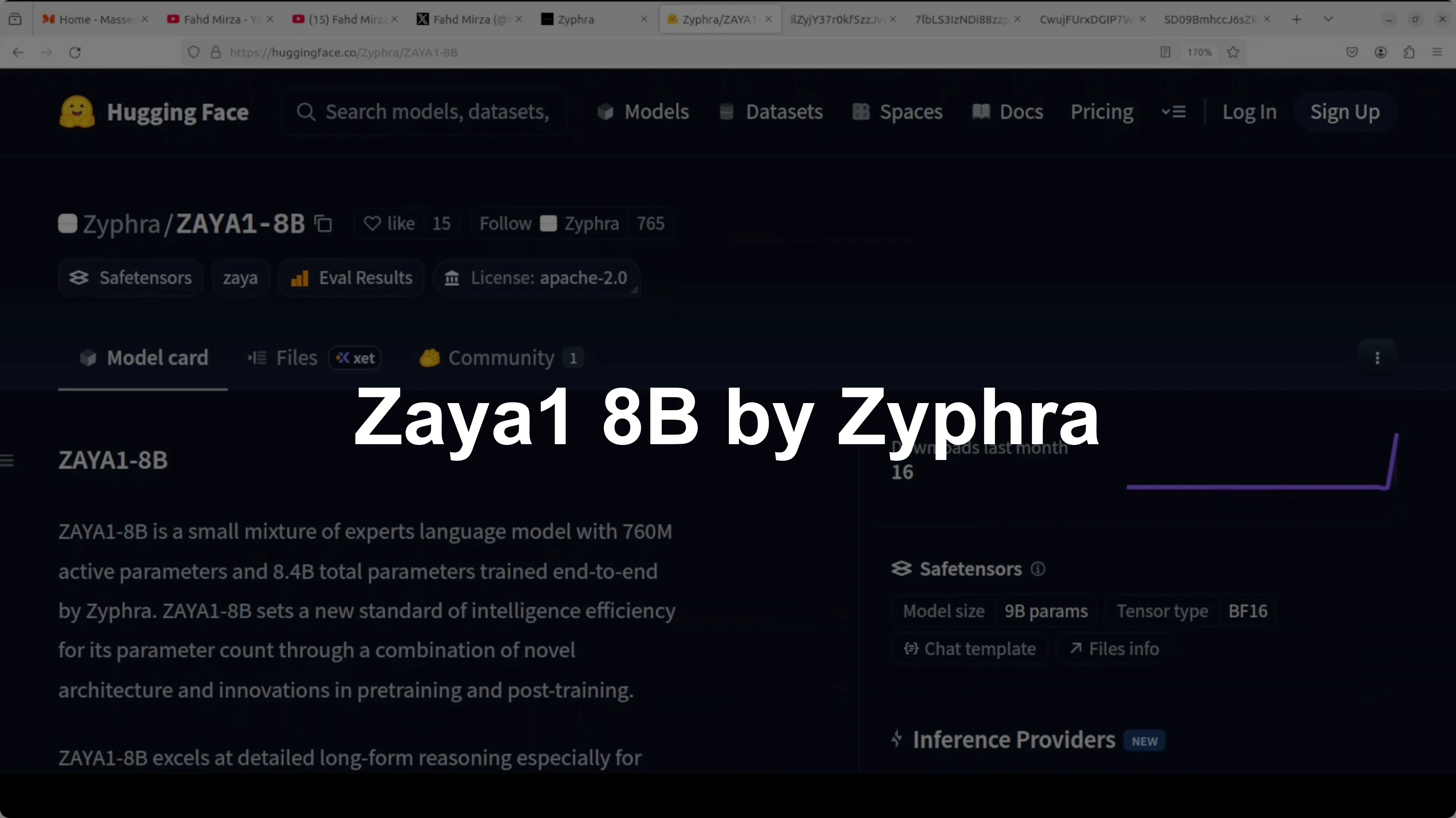 Zaya1 8B by Zyphra: Efficient Local Intelligence Run