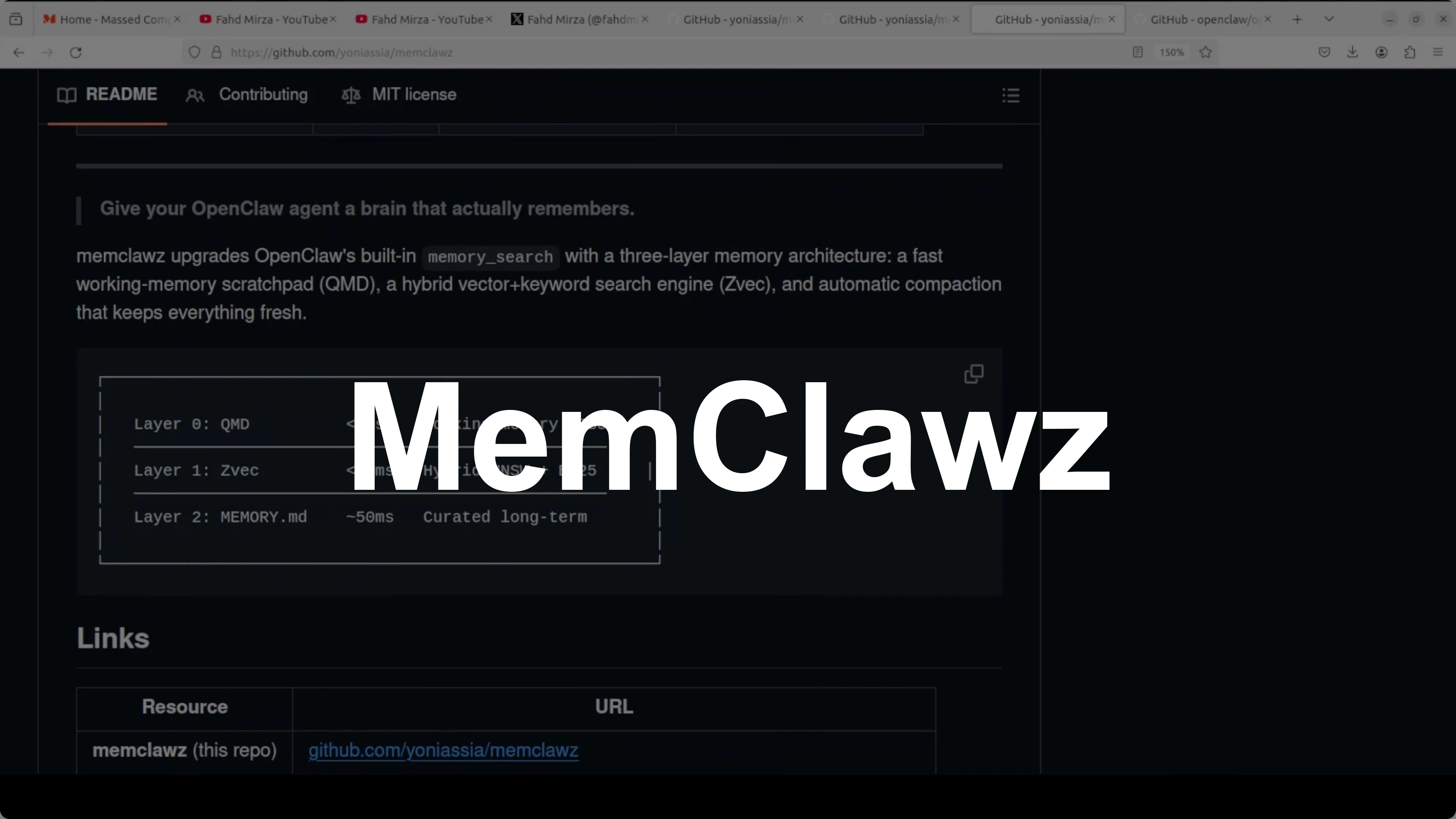 Memclawz: 3-Speed Memory for OpenClaw Agents
