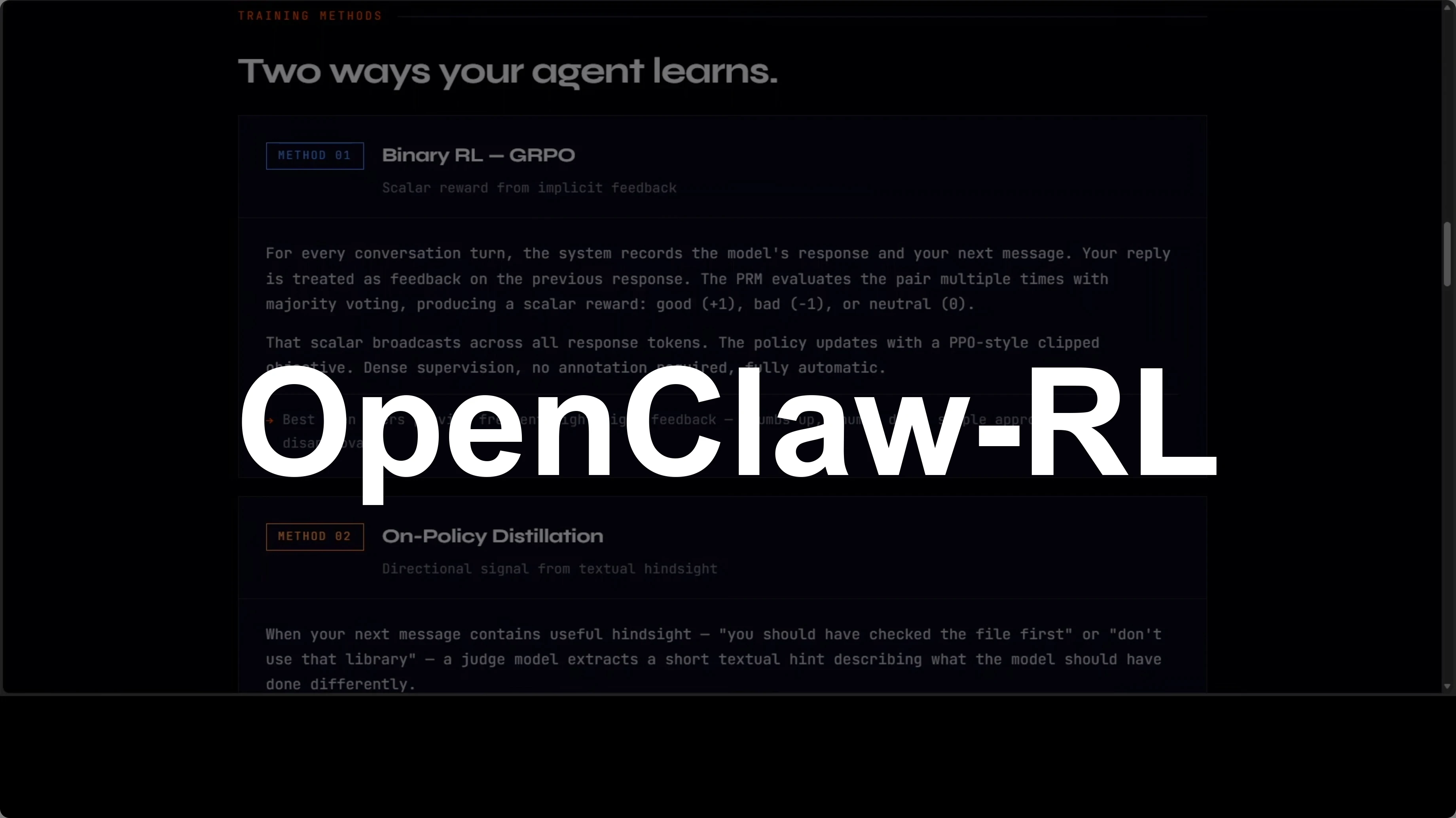 OpenClaw-RL: How Talking Enables Smarter Training