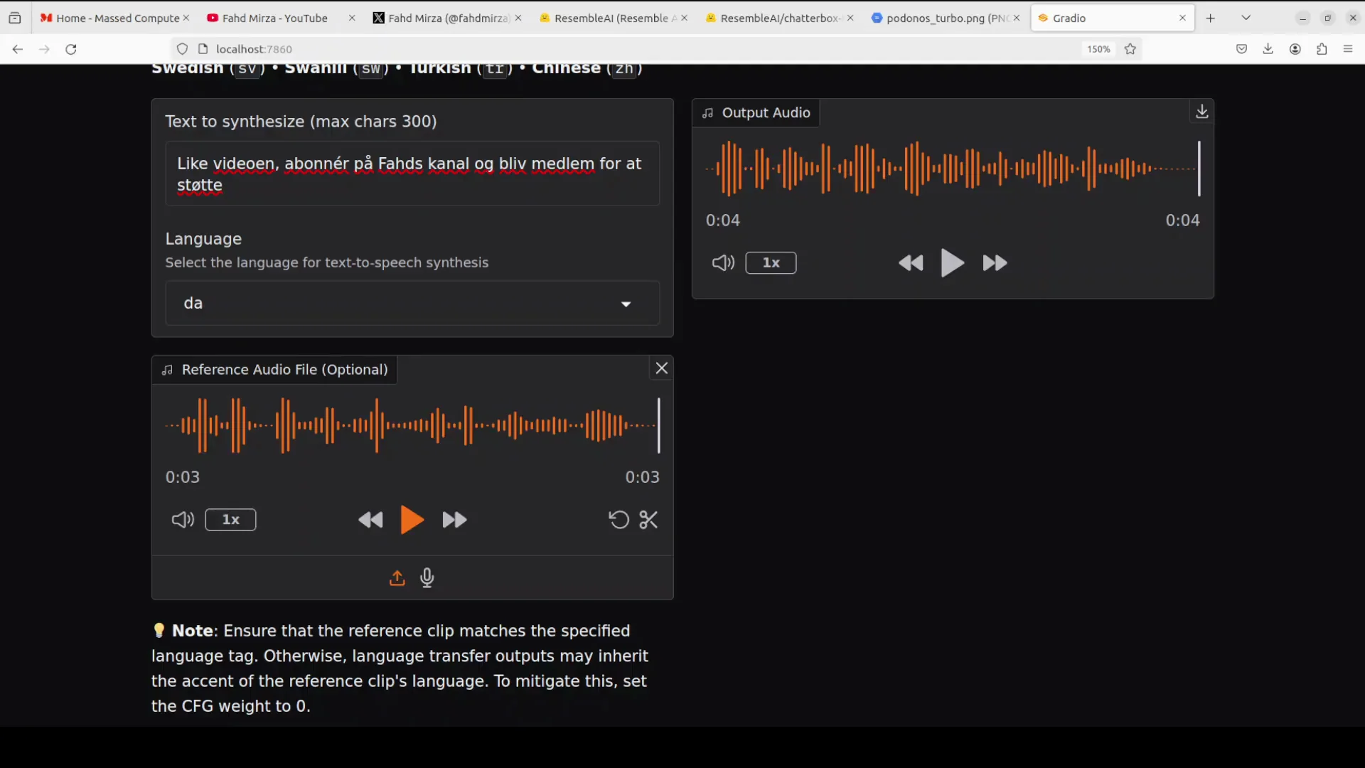 Chatterbox TTS: Clone Voices in Any Language Locally screenshot 6