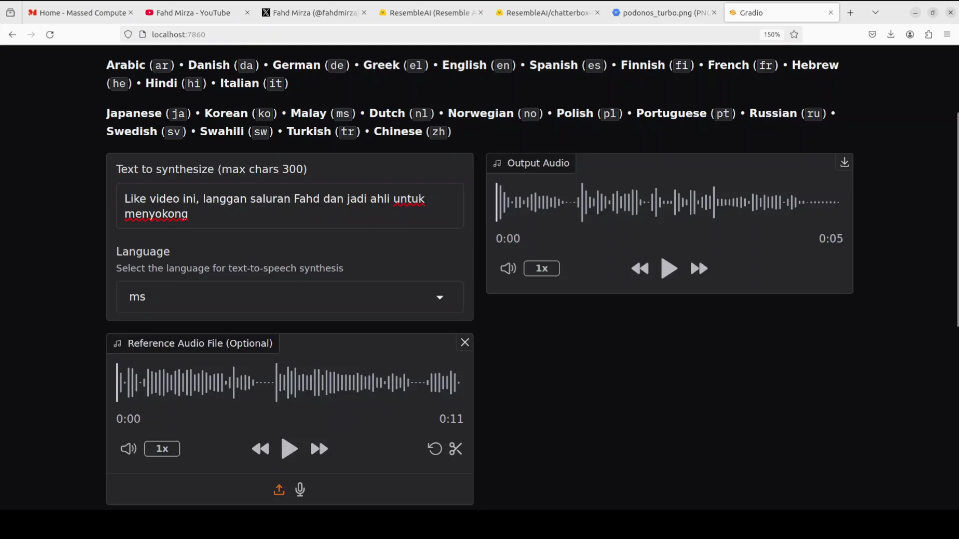 Chatterbox TTS: Clone Voices in Any Language Locally screenshot 7
