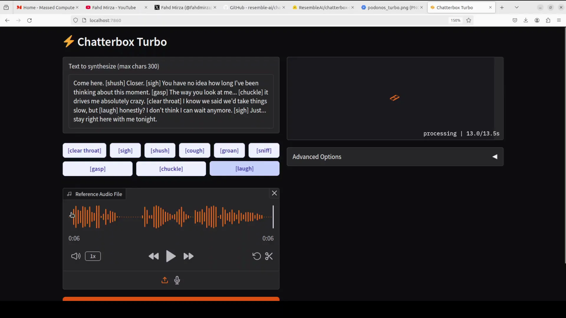 Set Up Chatterbox Turbo Locally: A Free ElevenLabs Alternative screenshot 6