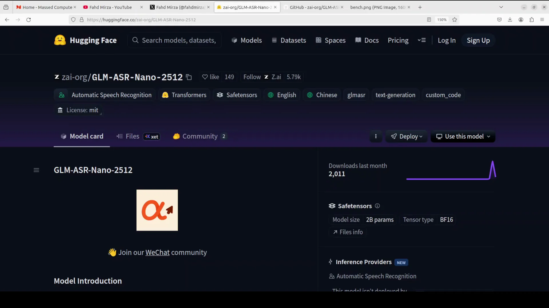 GLM 1.5B Speech-to-Text: Install Locally + Benchmarks screenshot 1