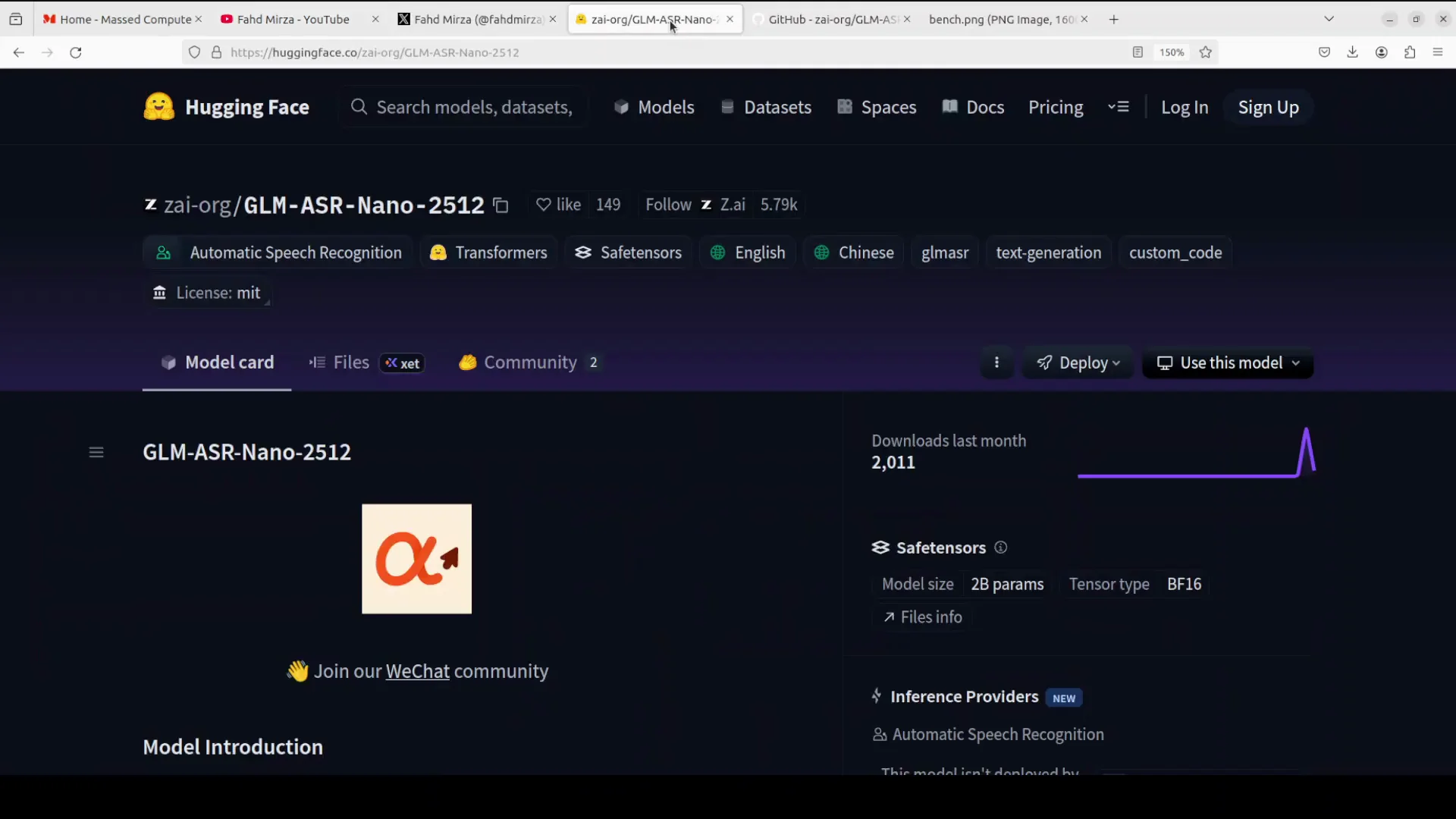 GLM 1.5B Speech-to-Text: Install Locally + Benchmarks screenshot 2