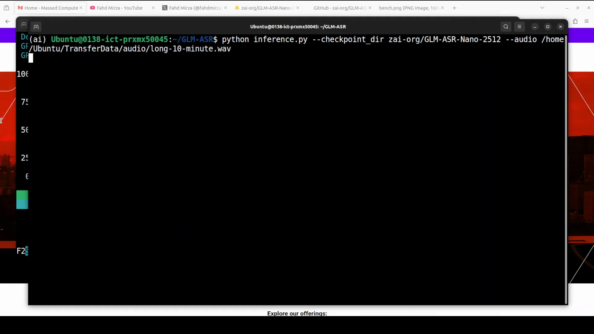 GLM 1.5B Speech-to-Text: Install Locally + Benchmarks screenshot 7