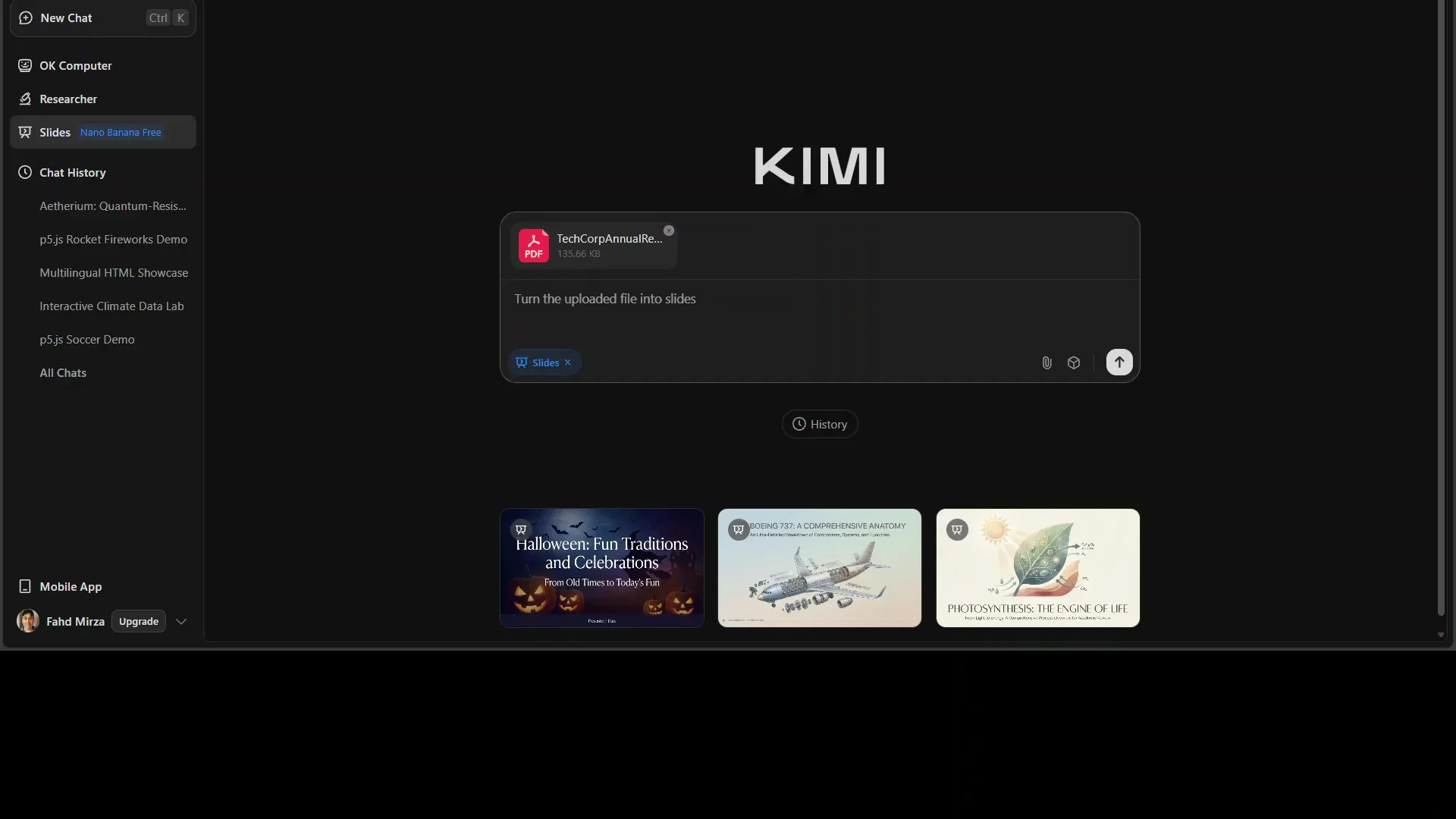 Create AI Pitch Decks Free with Kimi K2 + Google Nano Banana Pro screenshot 9