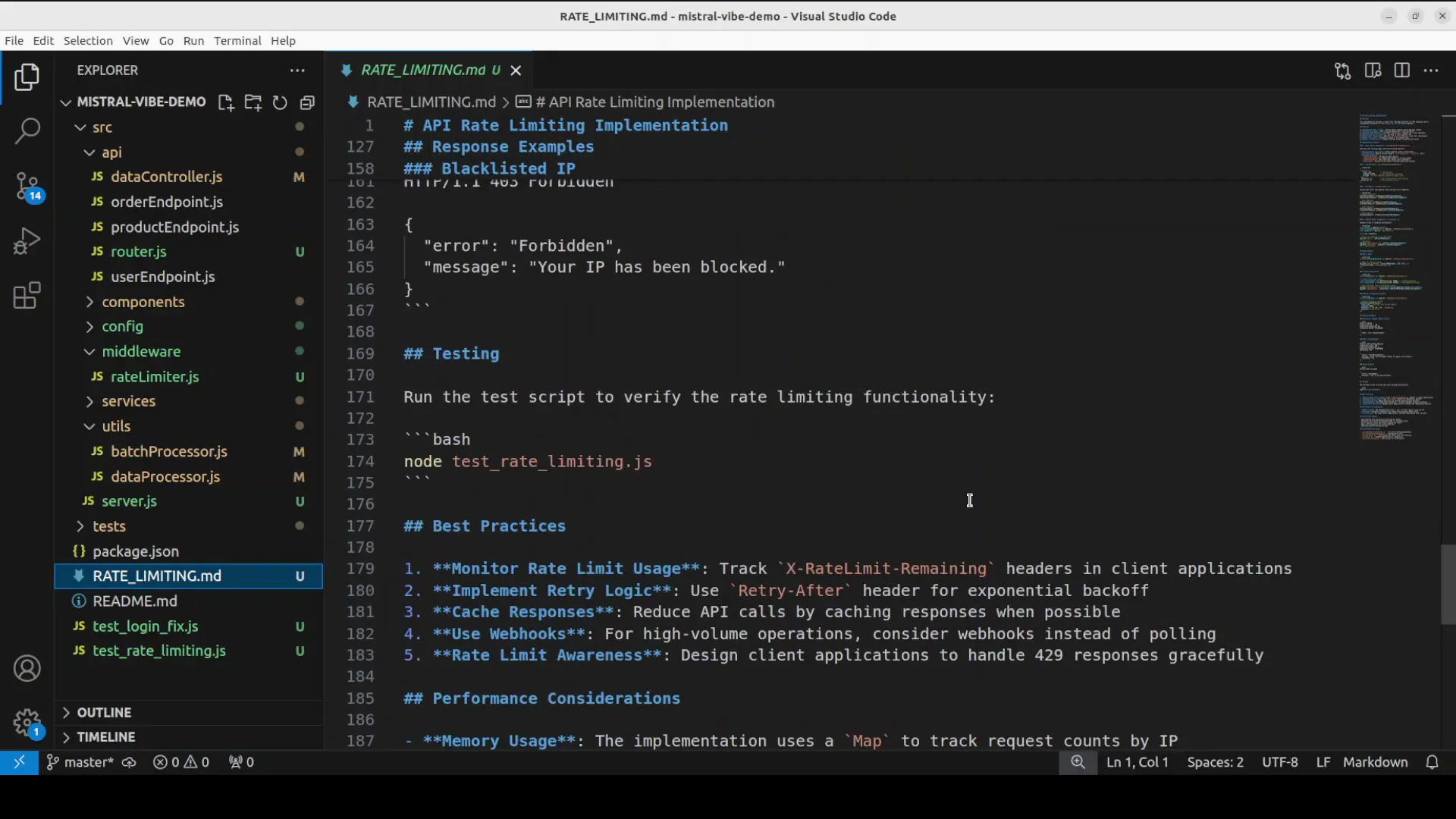Mistral Vibe CLI Setup & Demo: Free Open‑Source AI Coding Assistant screenshot 9