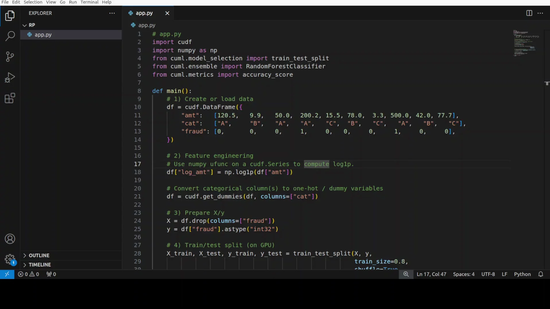 Crush Data Bottlenecks with NVIDIA RAPIDS: Beginner’s Guide screenshot 8