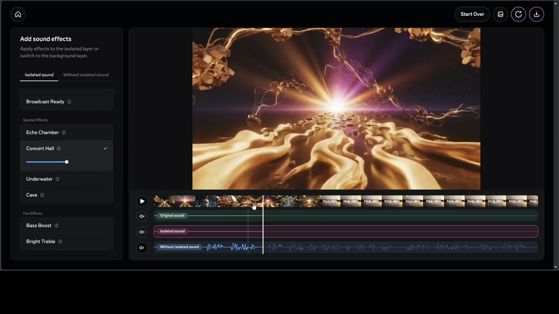 SAM Audio Demo: Text-Prompt Sound Separation from Video screenshot 7