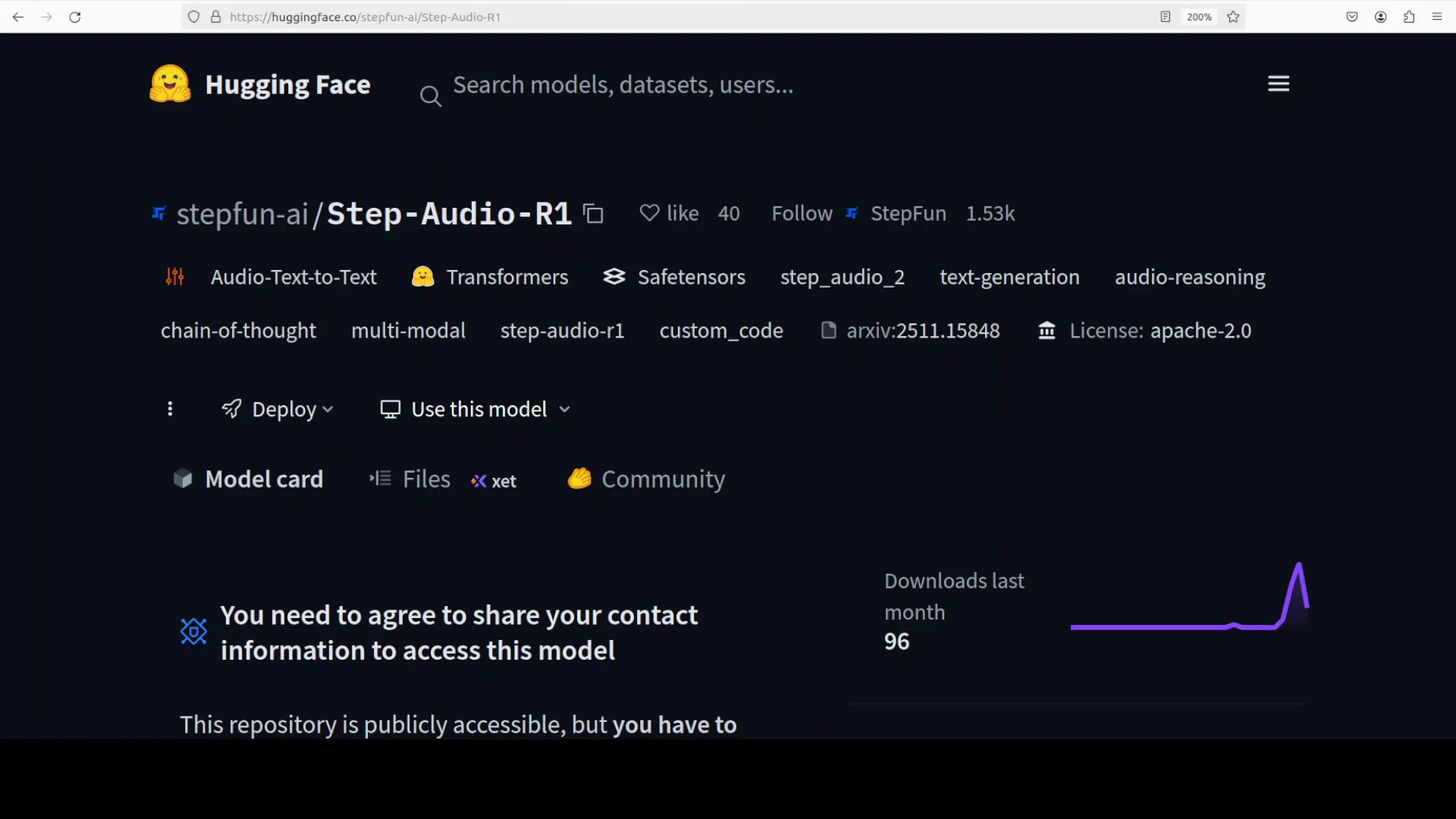 Inside Step Audio R1: Setup Guide and Hands-On Test screenshot 2