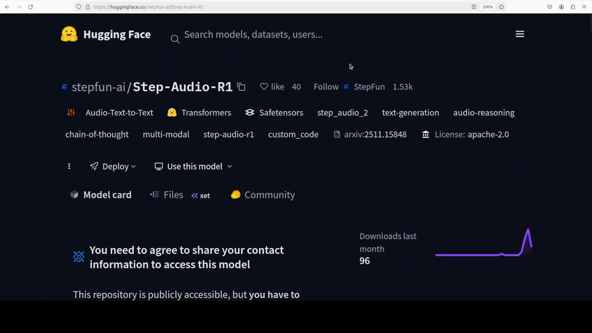 Inside Step Audio R1: Setup Guide and Hands-On Test screenshot 3