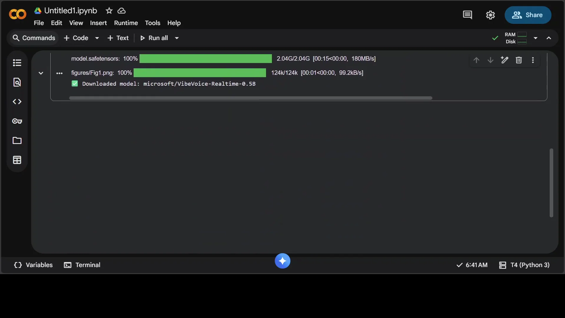 Run Microsoft Vibe Voice Realtime TTS: Local + Google Colab Setup screenshot 2