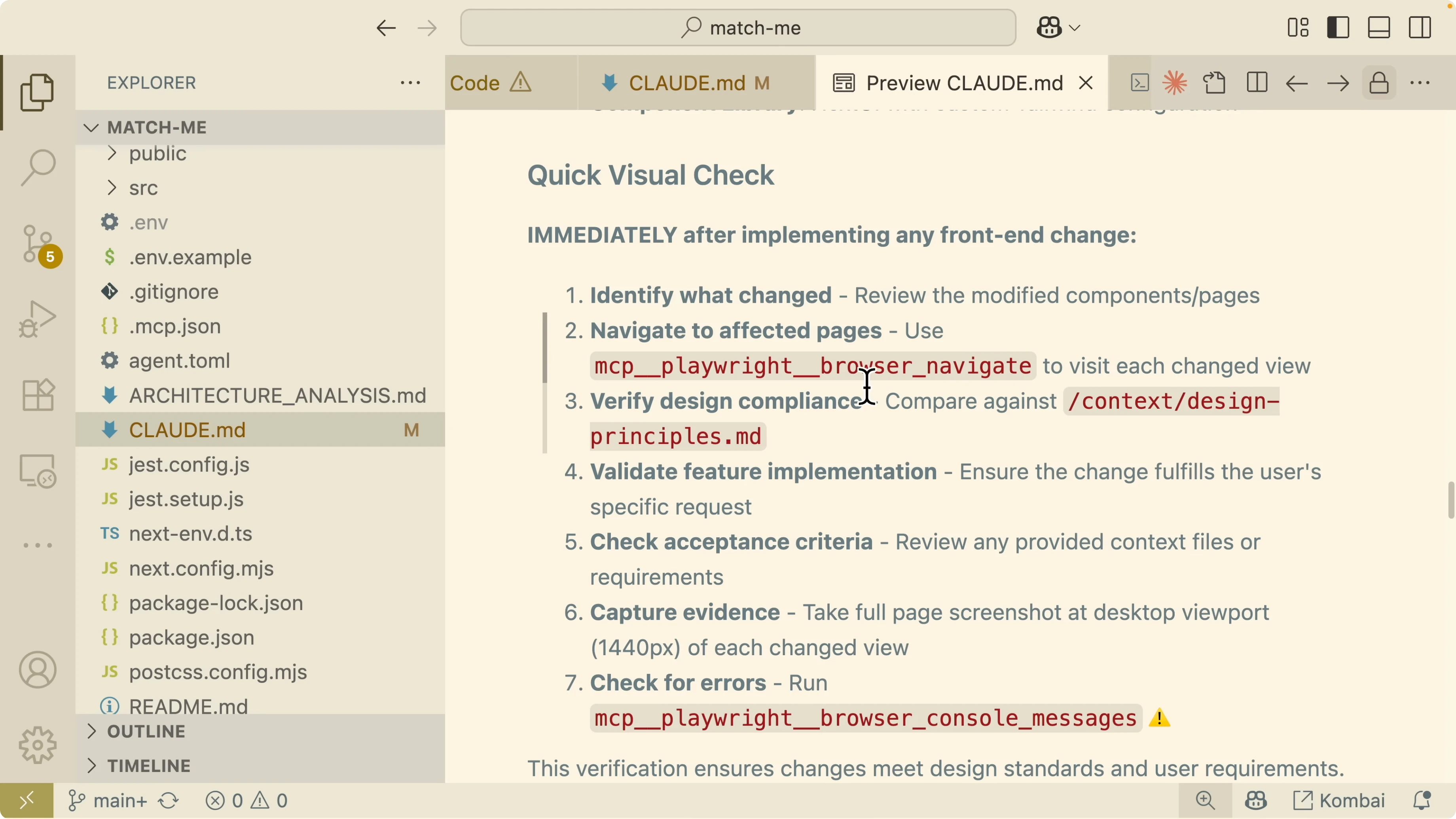 Screenshot from How Claude Code Enhance Playwright MCP Integration? at 247s