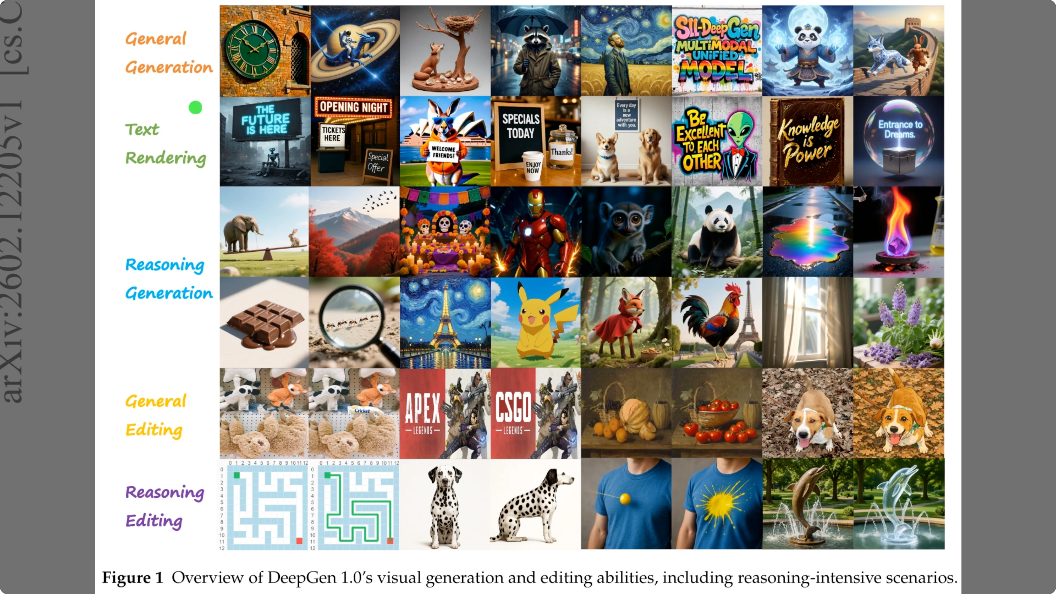 Screenshot from DeepGen 1.0: Explore Unified Image Generation and Editing at 53s
