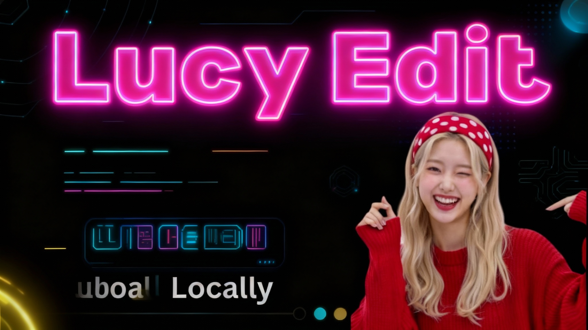 Edit Videos with AI for Free, Locally — Lucy Edit Dev Setup & Demo