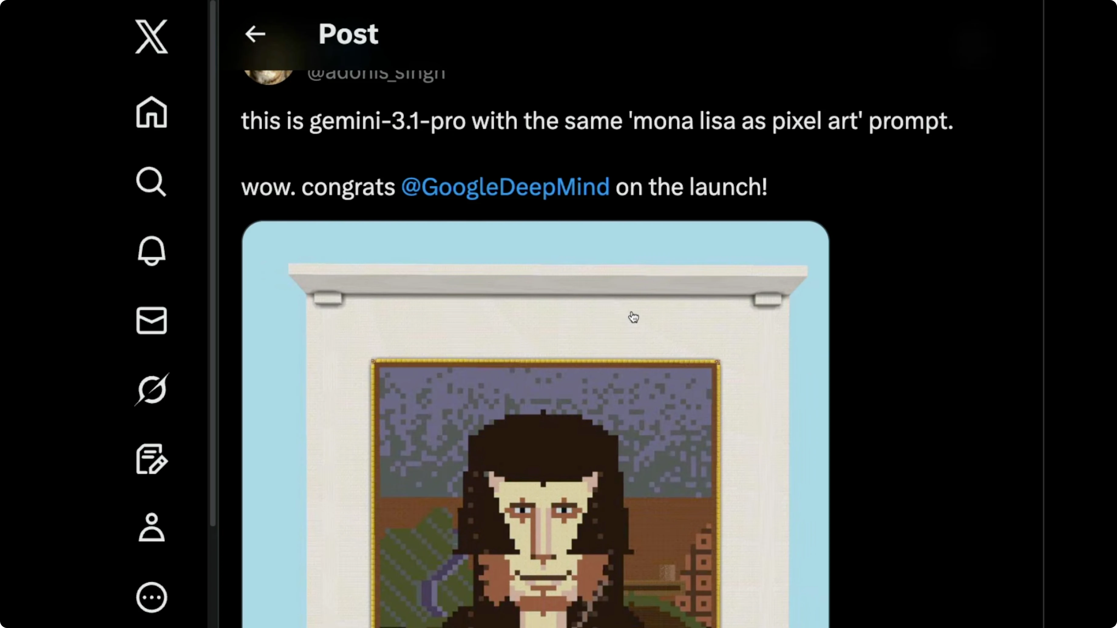 Screenshot from What Makes Gemini 3.1 Pro Stand Out in Live Demos? at 148s