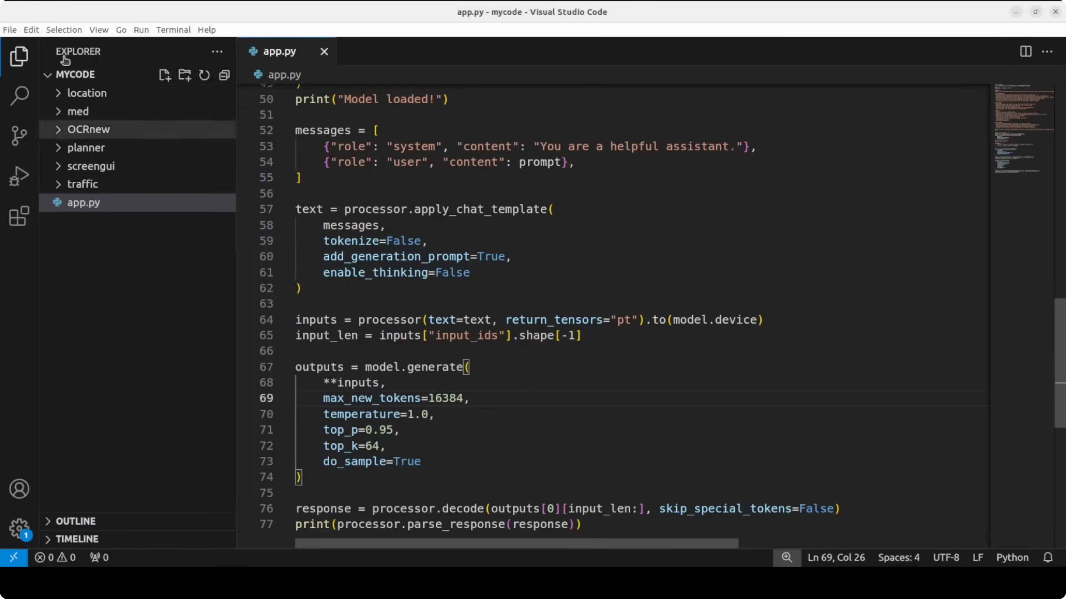 Screenshot from Gemma 4: Google's Powerful 31B Open Model Locally at 375s
