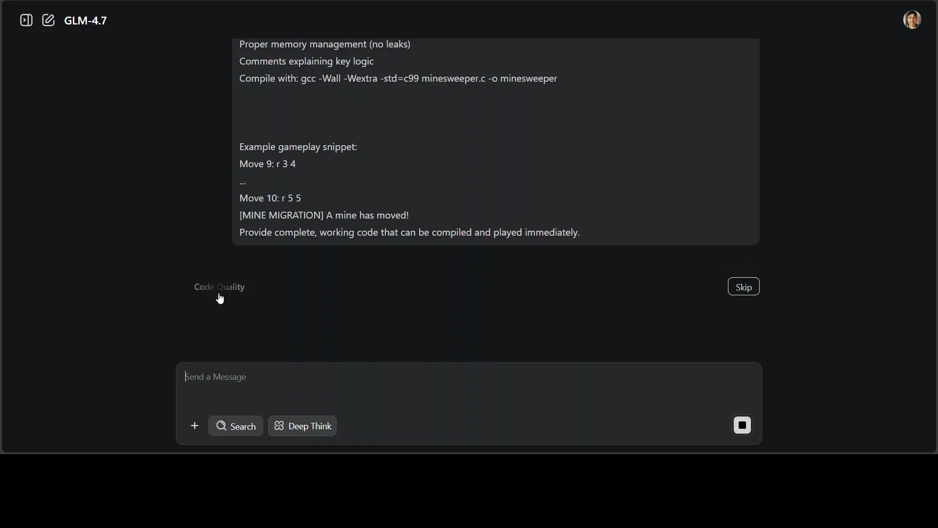 GLM 4.7 in Action: An Interactive Time Machine Demo screenshot 16