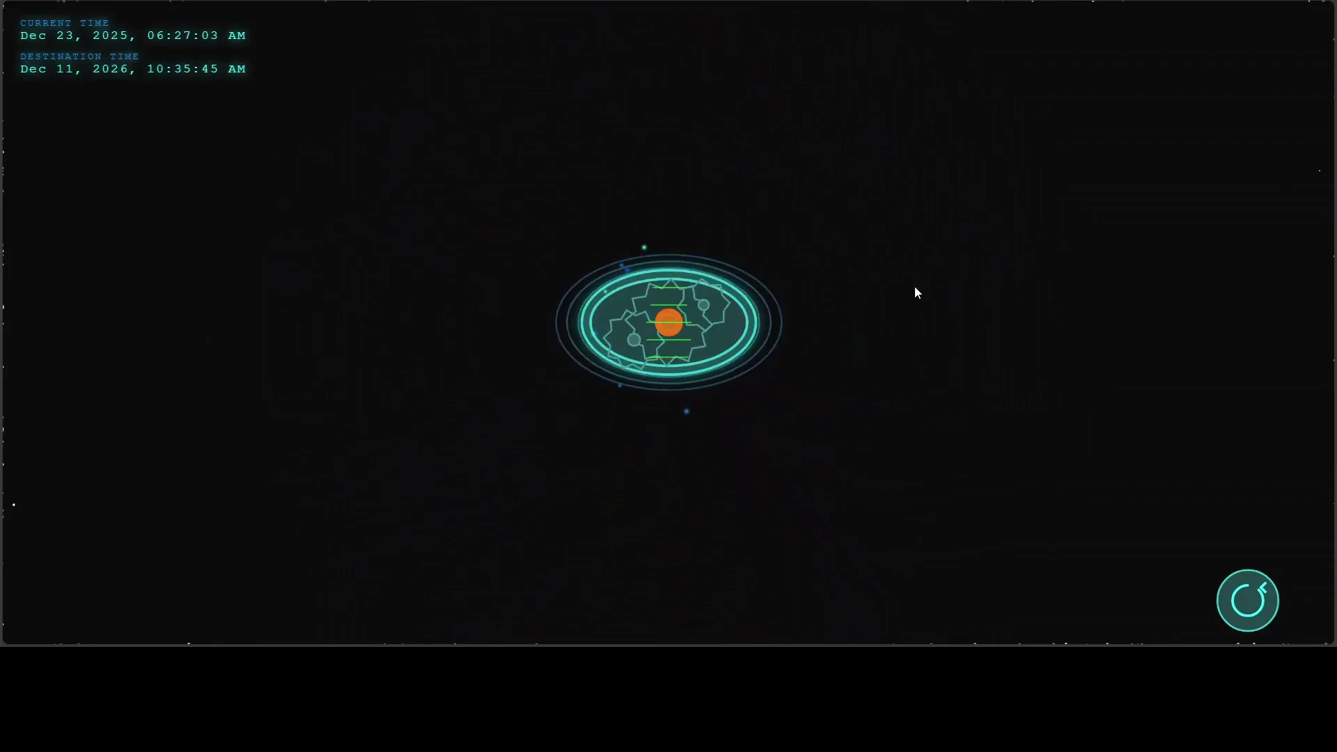 GLM 4.7 in Action: An Interactive Time Machine Demo screenshot 2