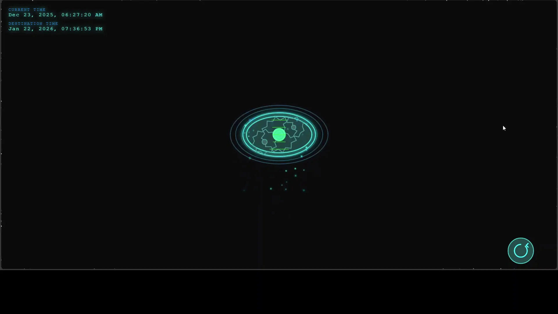 GLM 4.7 in Action: An Interactive Time Machine Demo screenshot 3