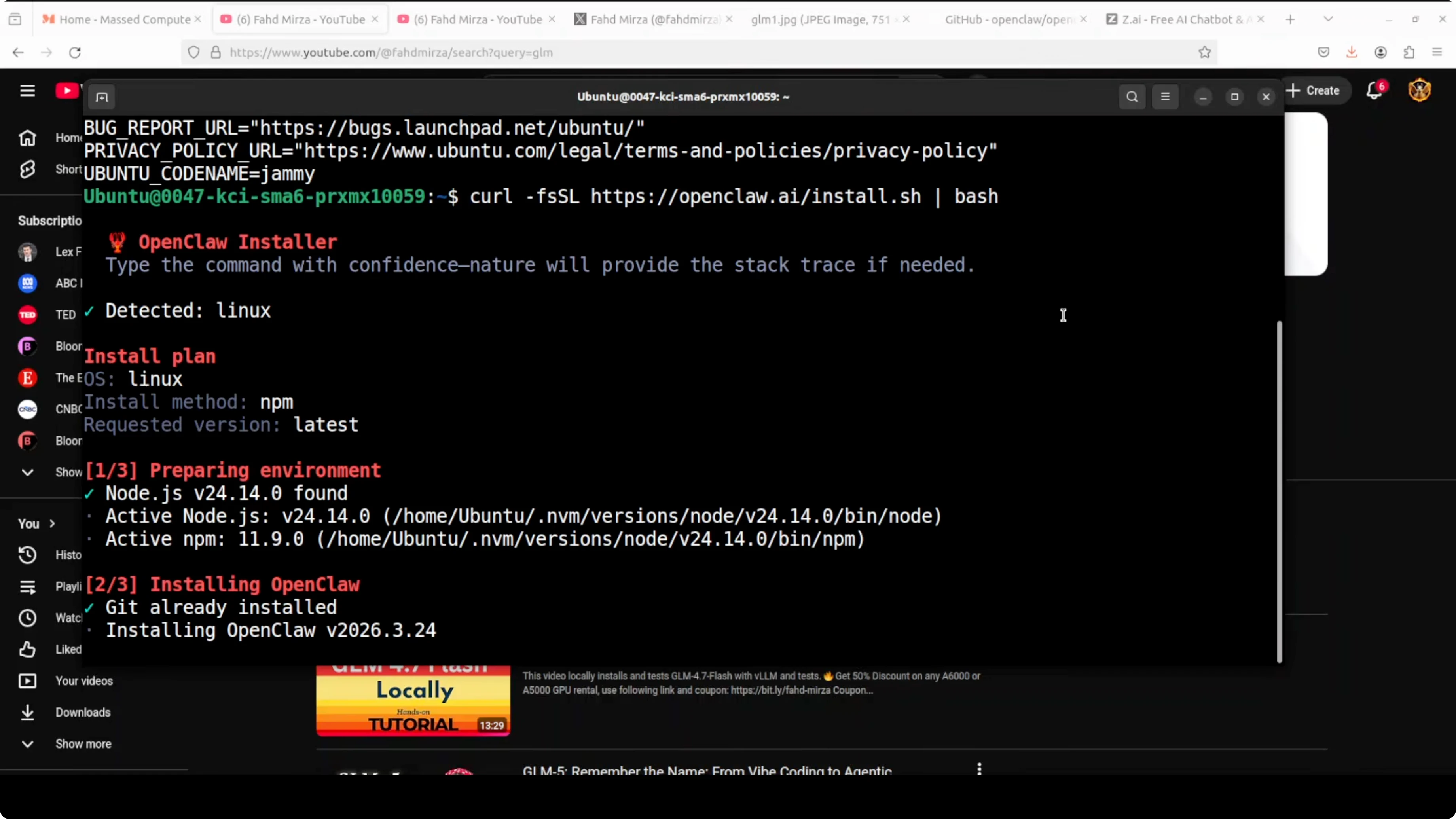 Screenshot from GLM 5.1 with OpenClaw: Complete Setup and Testing Guide at 118s