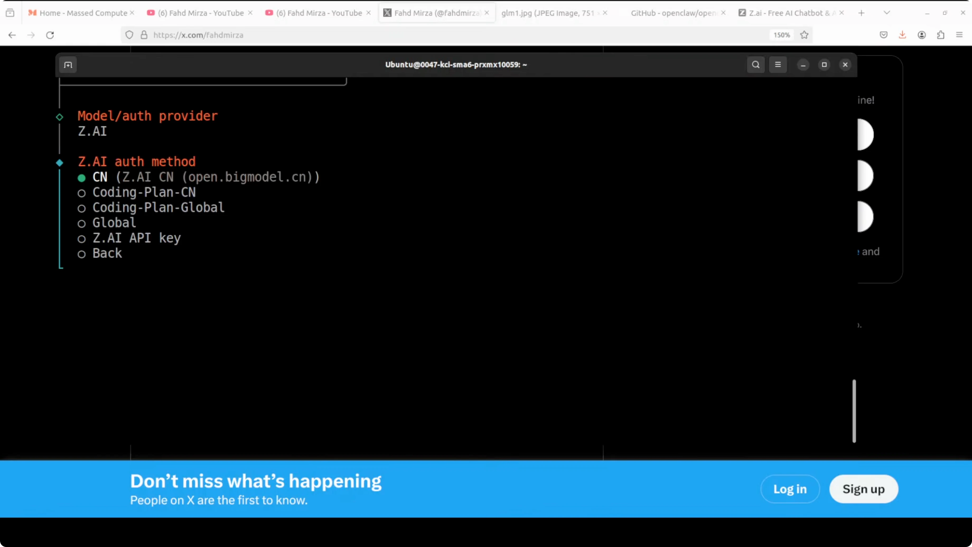 Screenshot from GLM 5.1 with OpenClaw: Complete Setup and Testing Guide at 207s