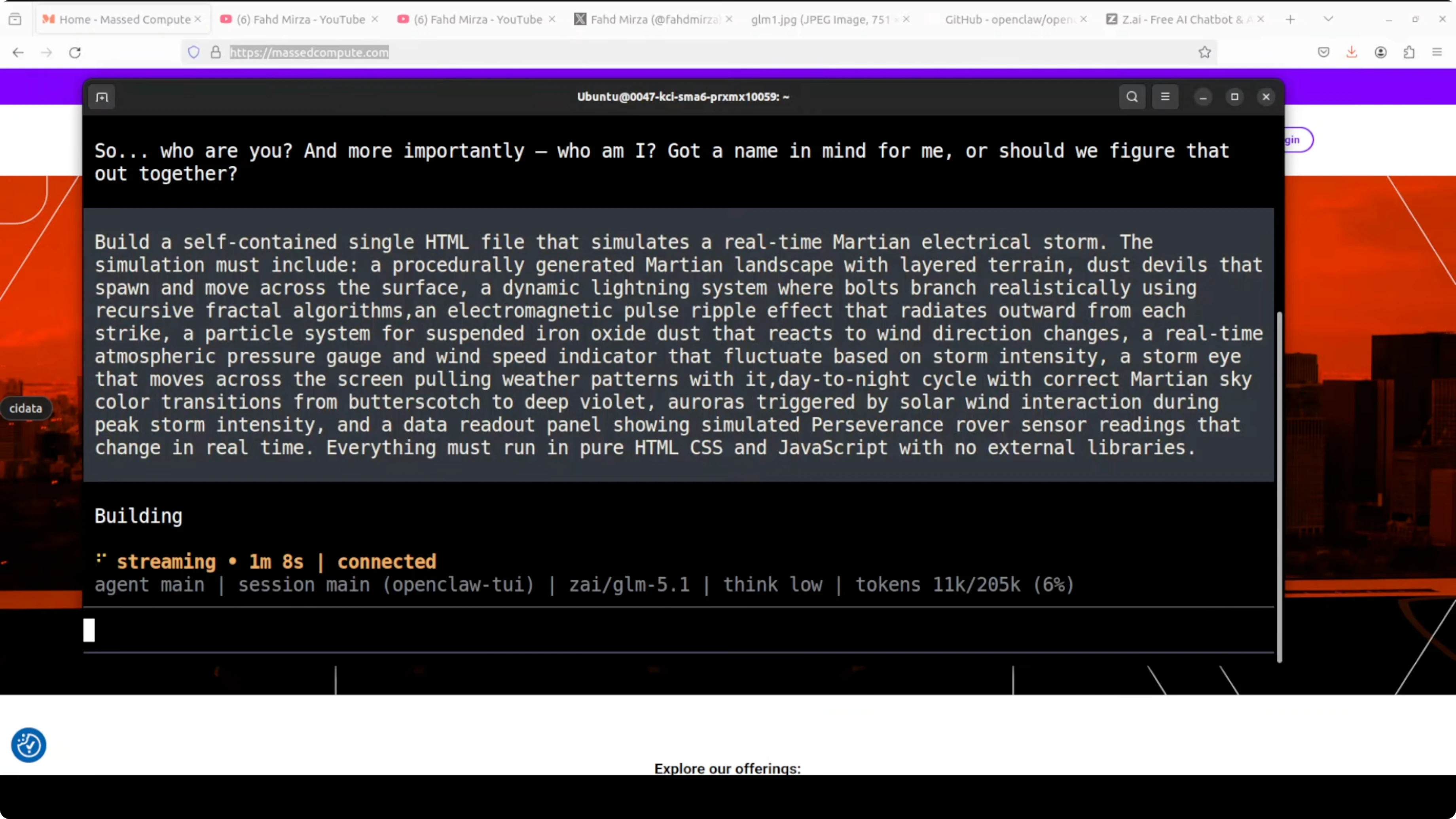 Screenshot from GLM 5.1 with OpenClaw: Complete Setup and Testing Guide at 469s