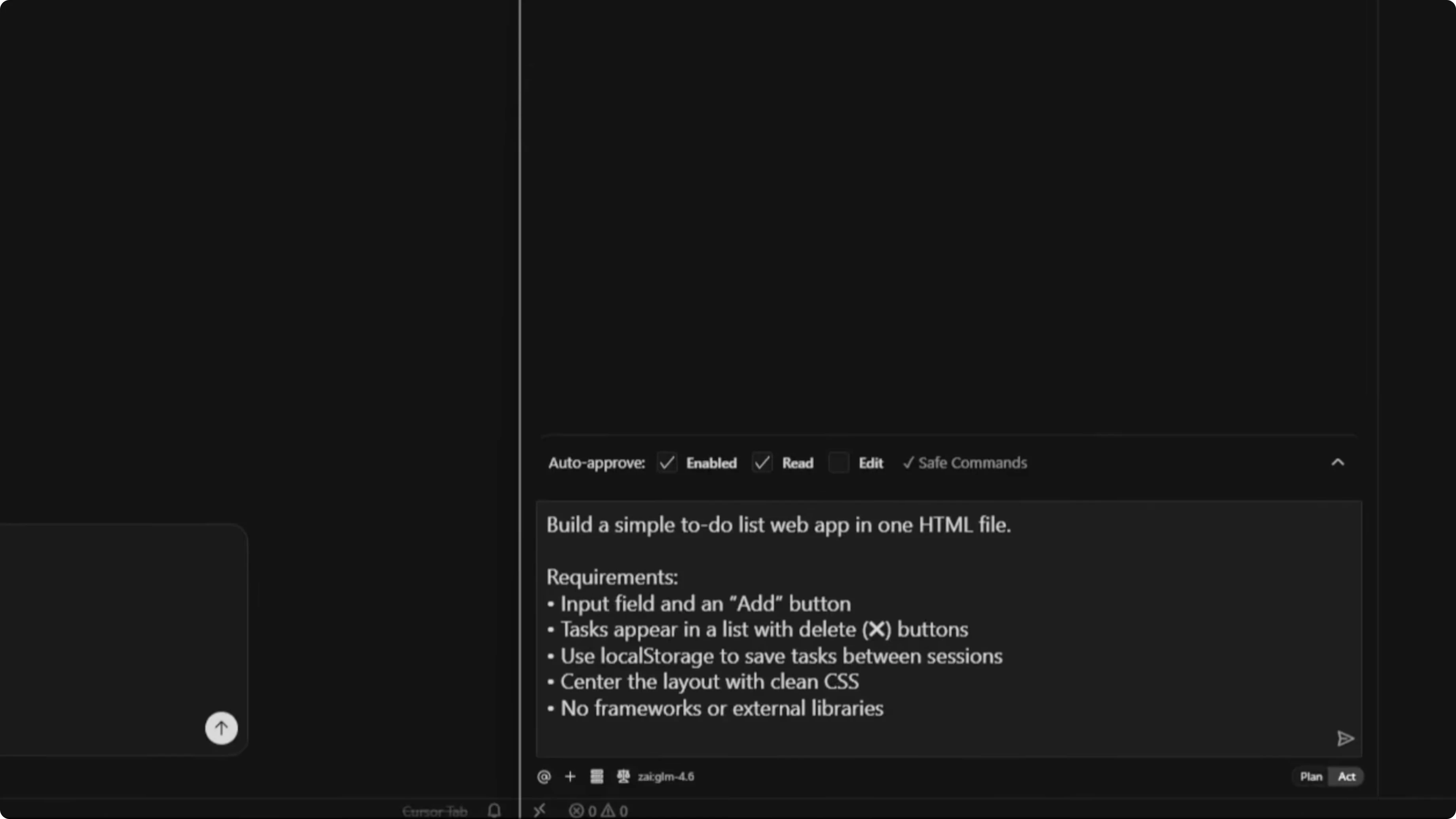 Screenshot from GPT-5 Codex vs GLM-4.6: Insights from 3 Coding Tests at 146s