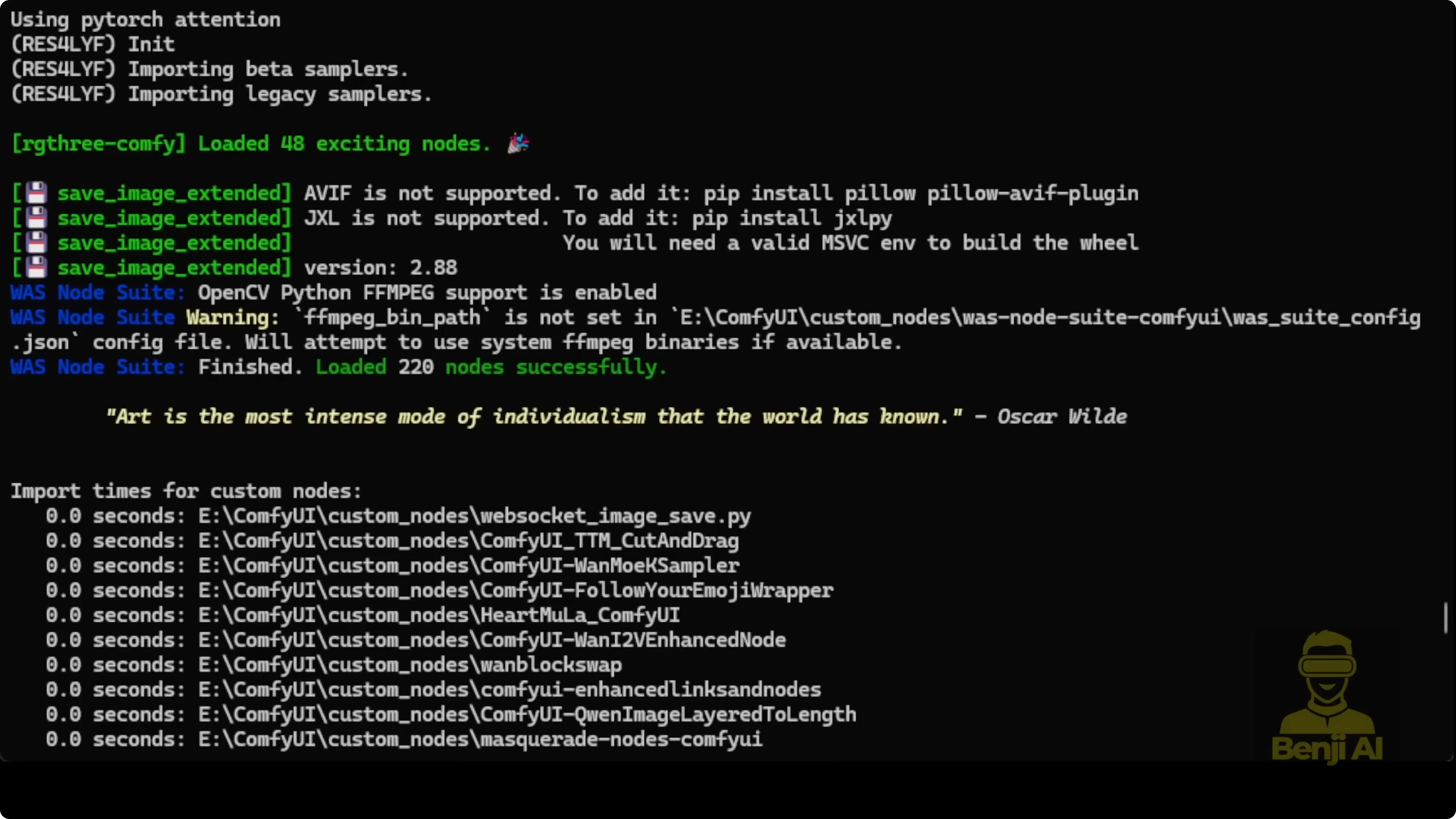 Screenshot from Exploring HeartMula Music AI Model Integration in ComfyUI at 256s