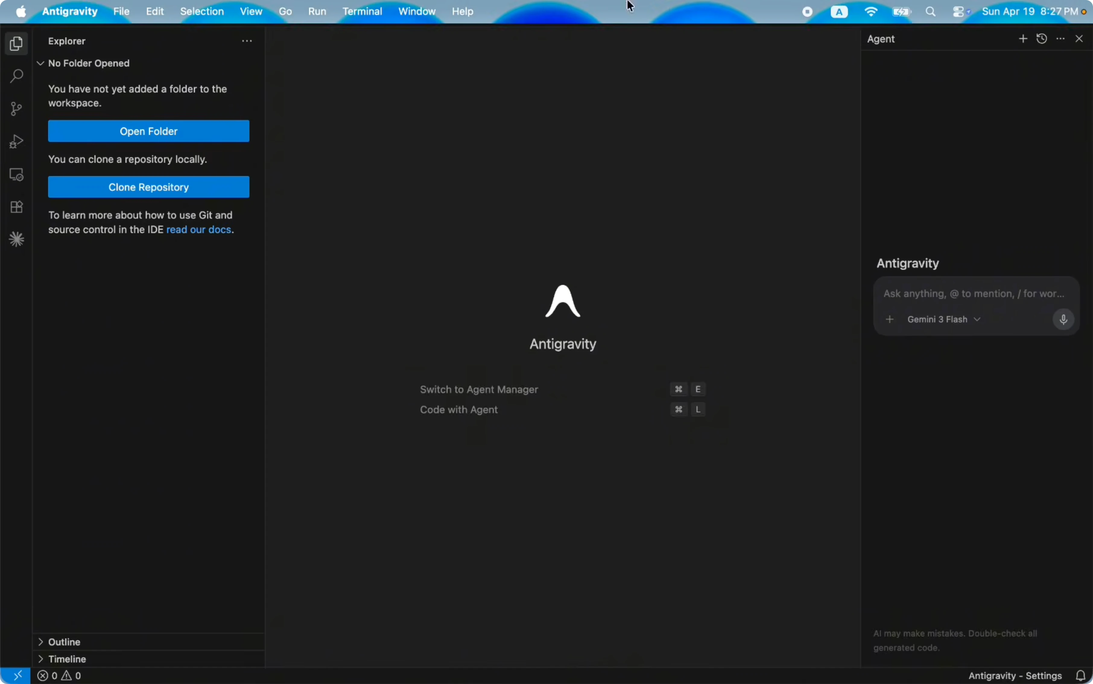 Screenshot from How to Install and Use Claude Code in Antigravity? at 84s