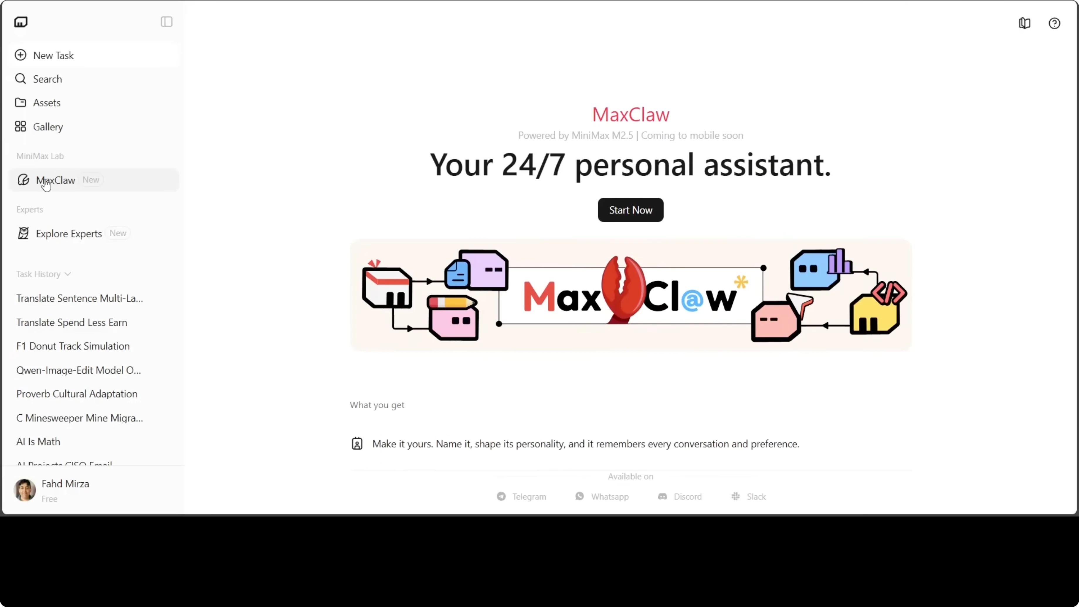 Screenshot from MaxClaw: OpenClaw Instantly with AI Assistance at 159s