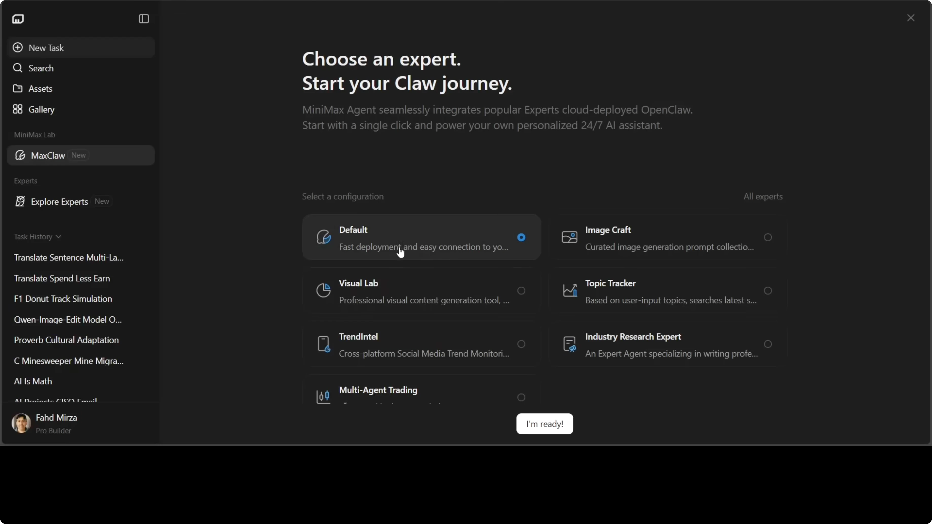 Screenshot from MaxClaw: OpenClaw Instantly with AI Assistance at 181s