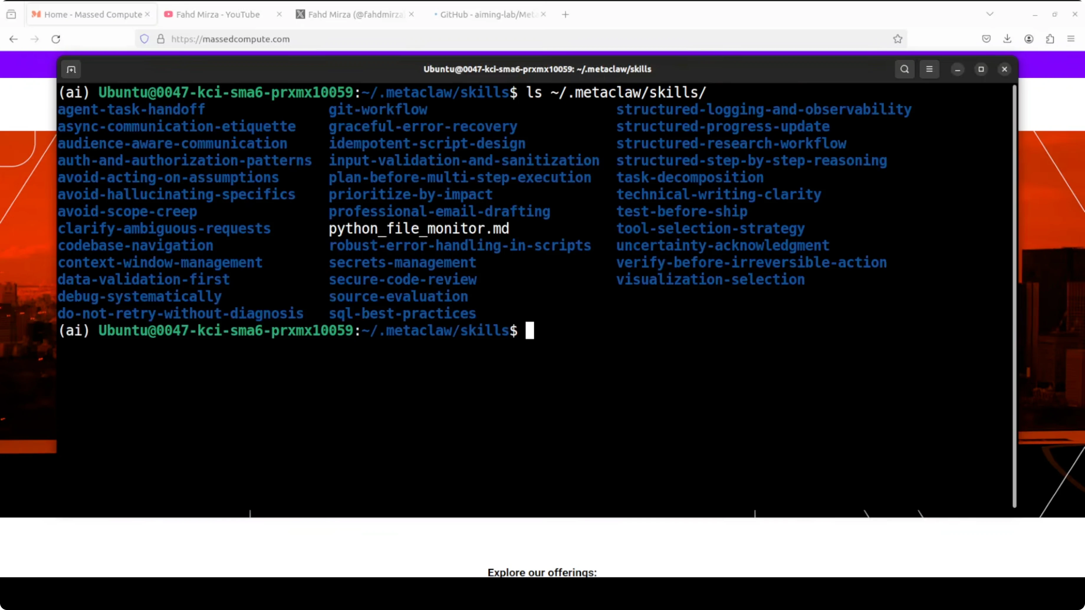 Screenshot from How MetaClaw and Ollama Make OpenClaw Smarter? at 452s