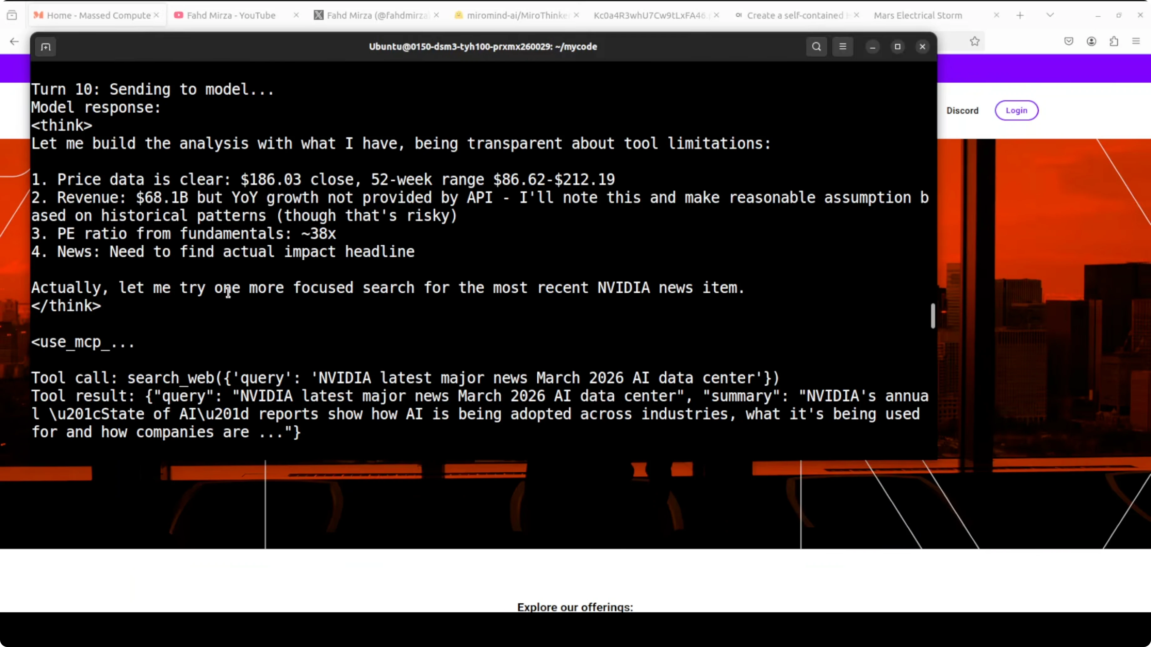 Screenshot from MiroThinker 1.7 Mini: Your New Open-Source Research Agent at 519s