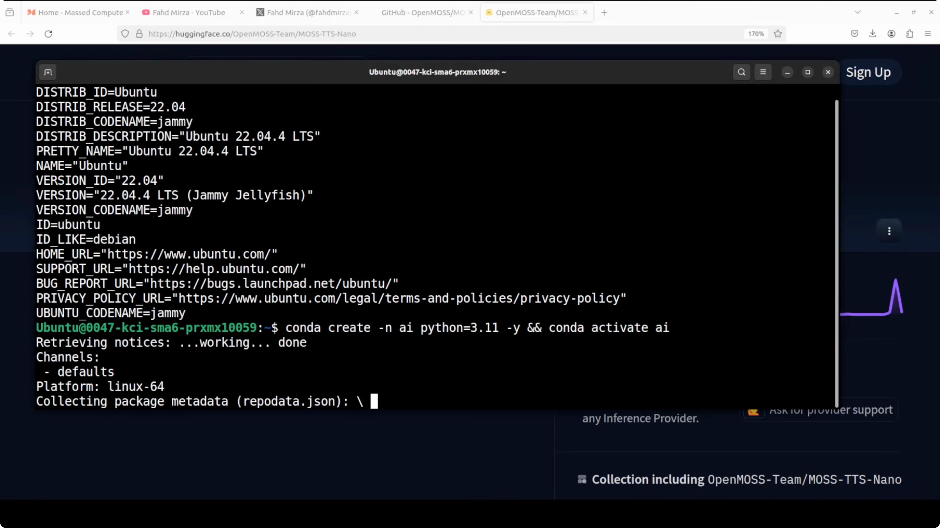 Screenshot from MOSS-TTS-Nano: Powerful Multilingual TTS at 22s