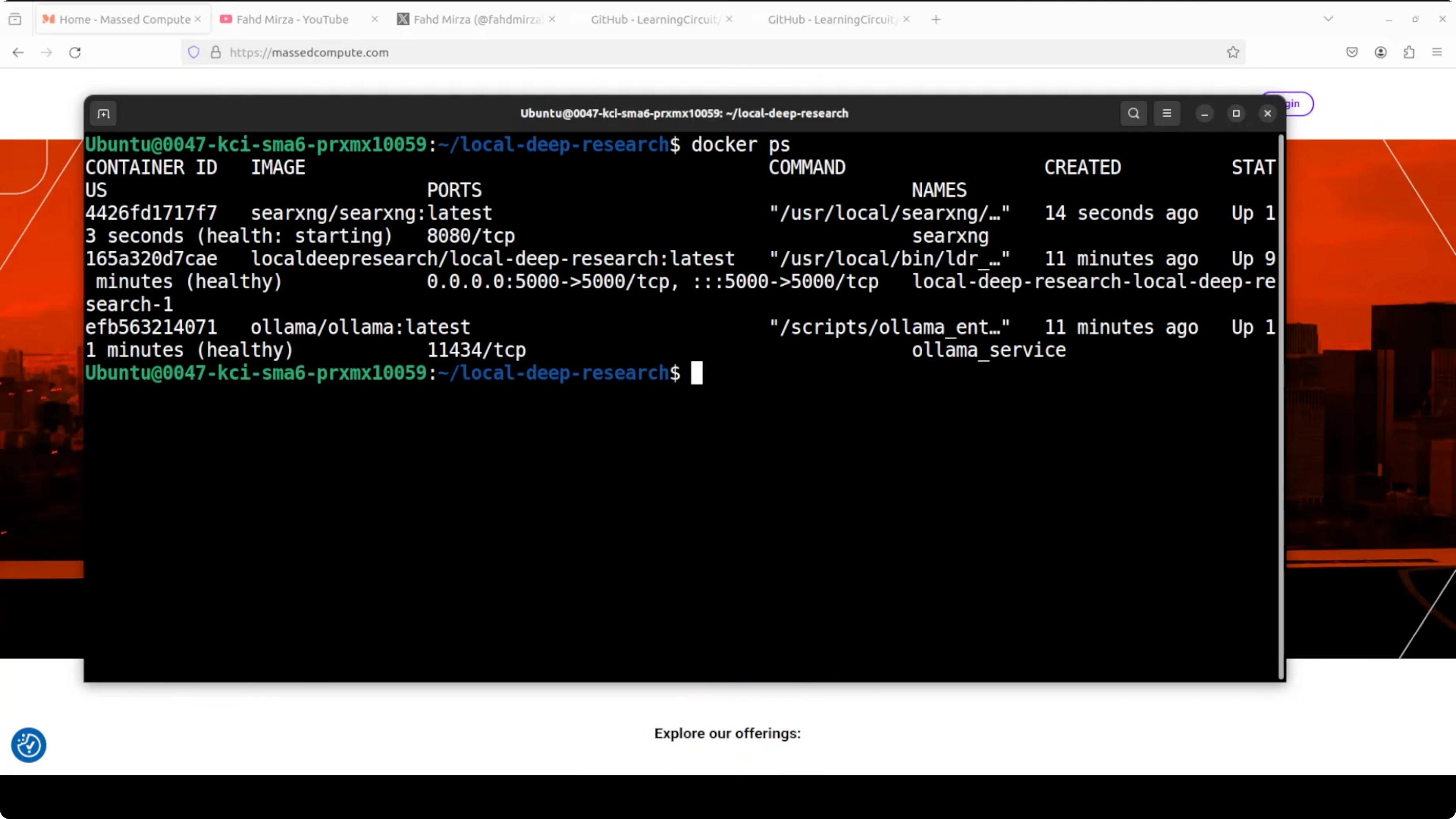 Screenshot from Ollama: Your Free Local AI Research Assistant at 332s