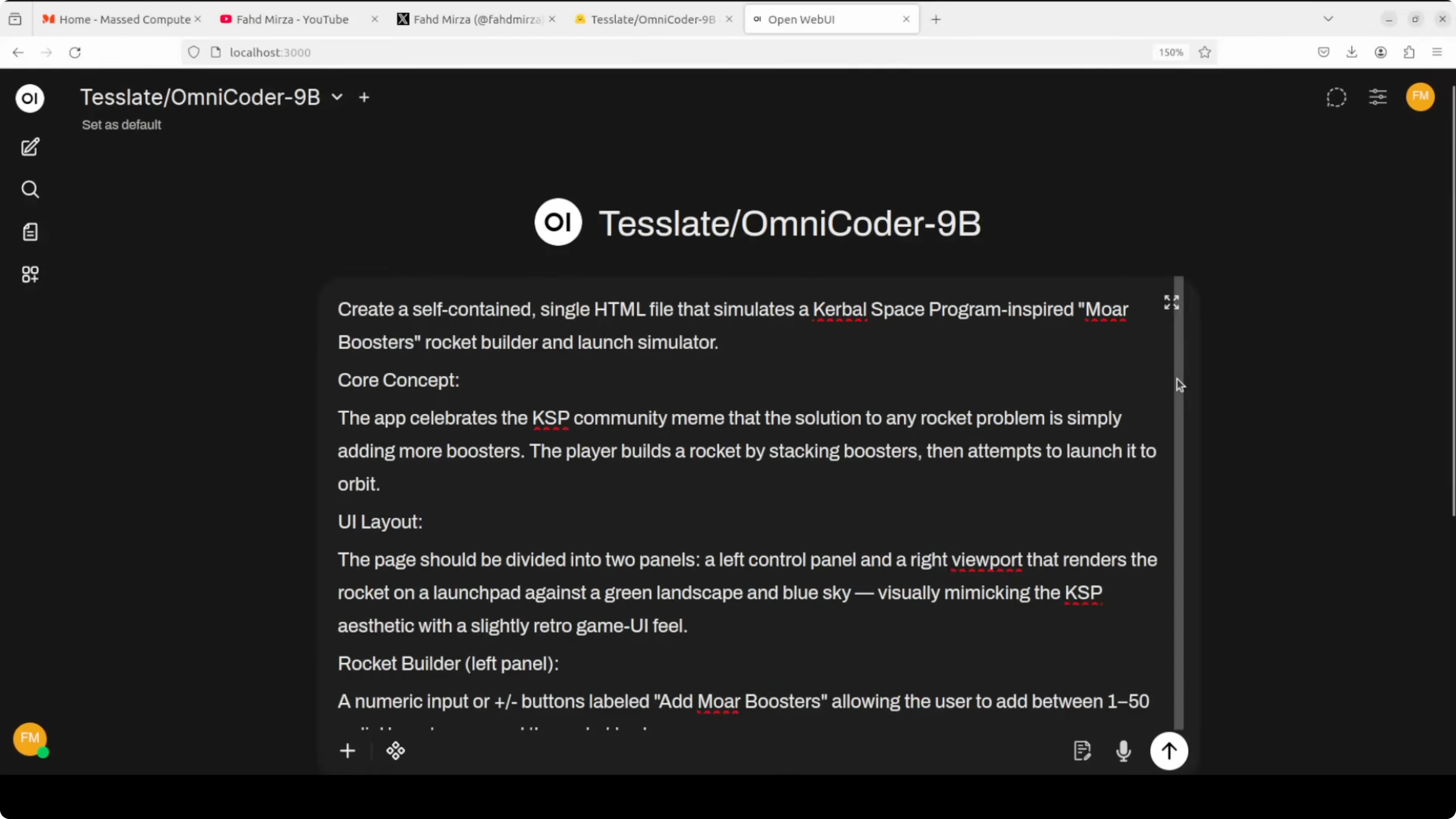 Screenshot from Testing OmniCoder-9B Locally with Real Engineering Challenges at 272s